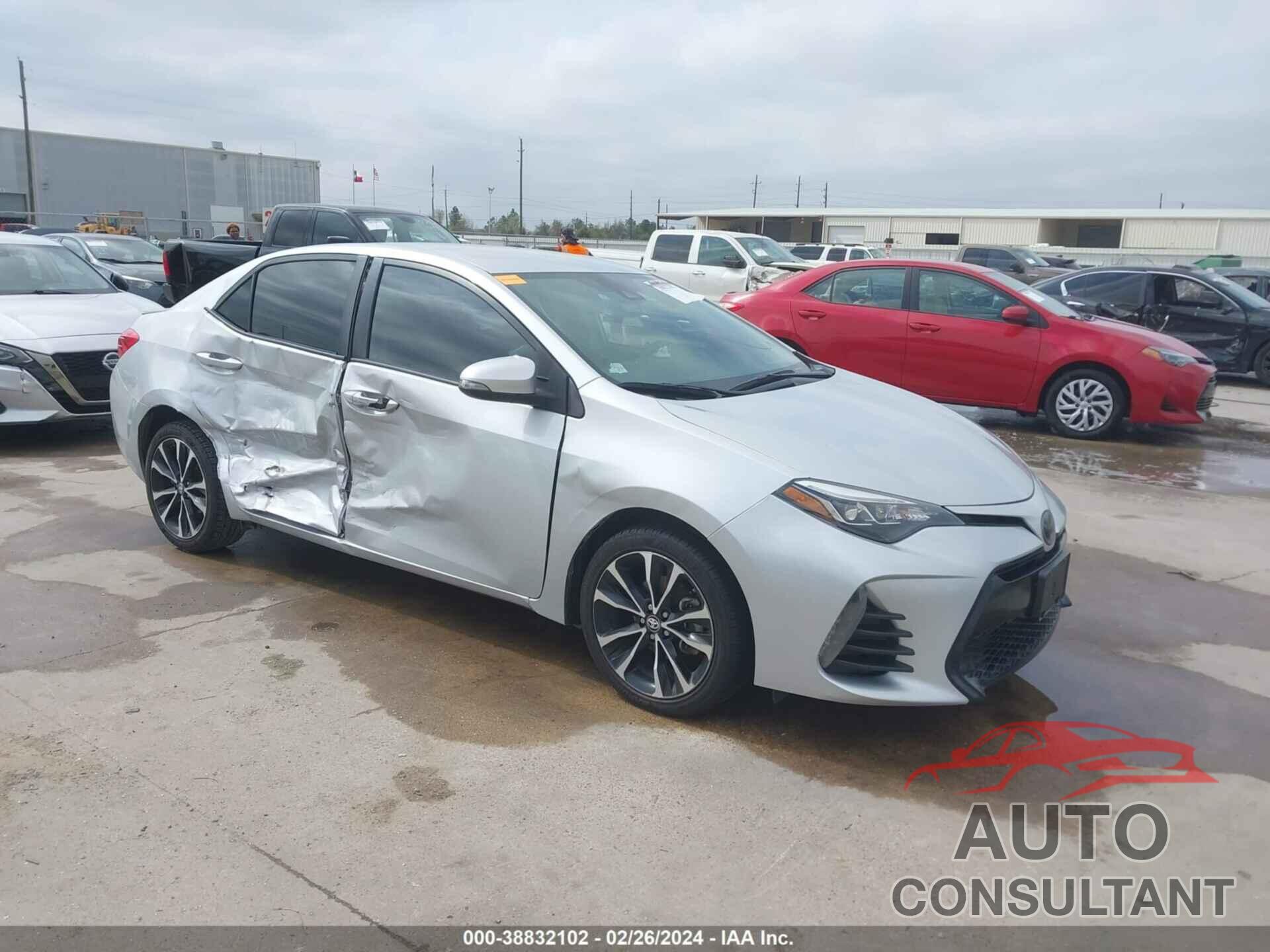TOYOTA COROLLA 2019 - 2T1BURHE3KC217990