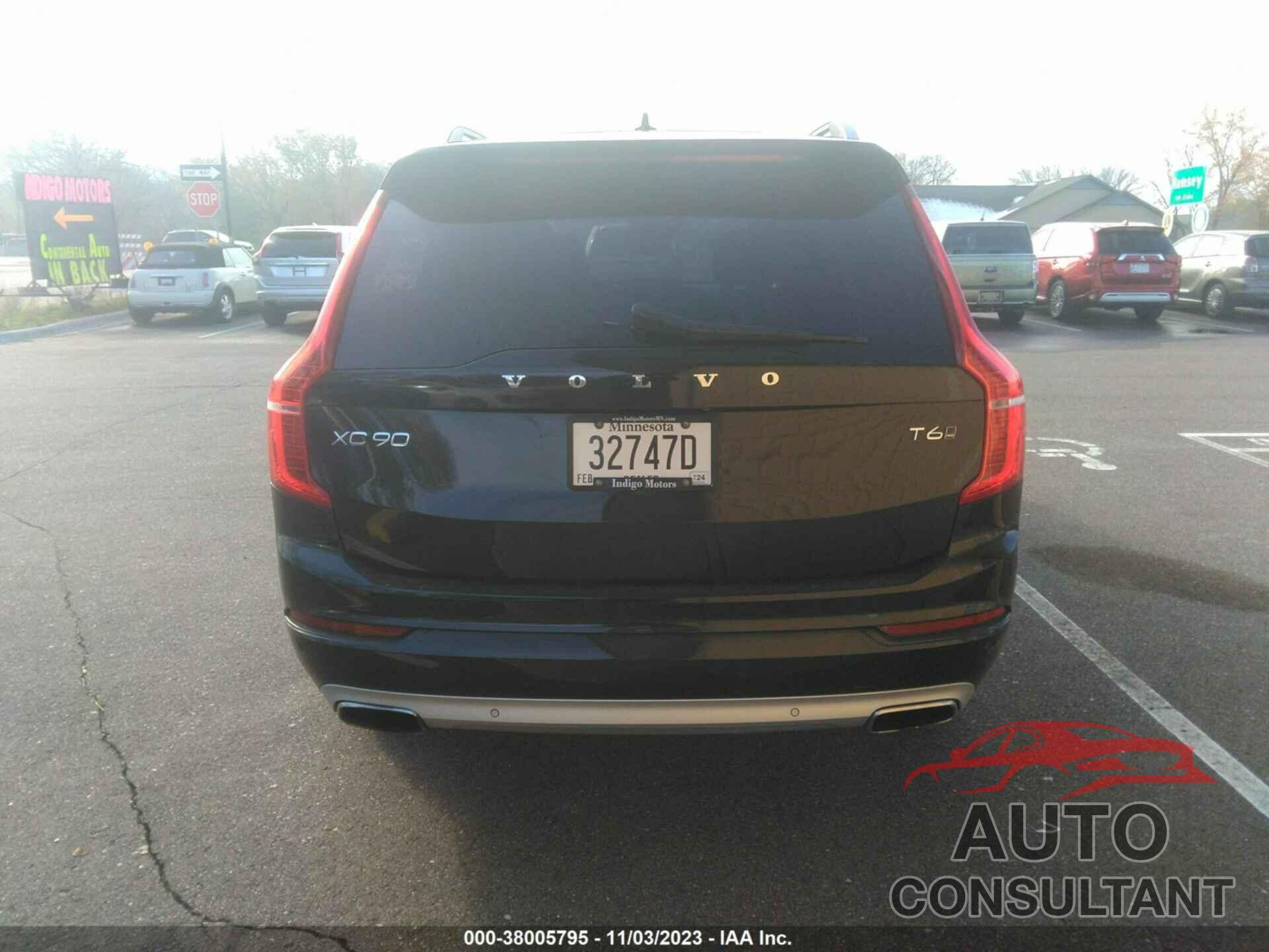 VOLVO XC90 2016 - YV4A22PK8G1023447