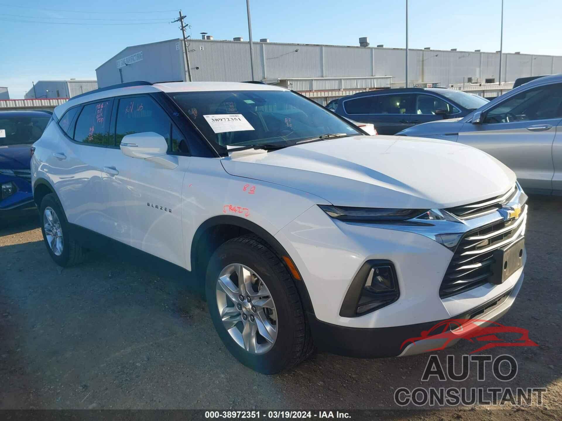 CHEVROLET BLAZER 2021 - 3GNKBDRS9MS565061