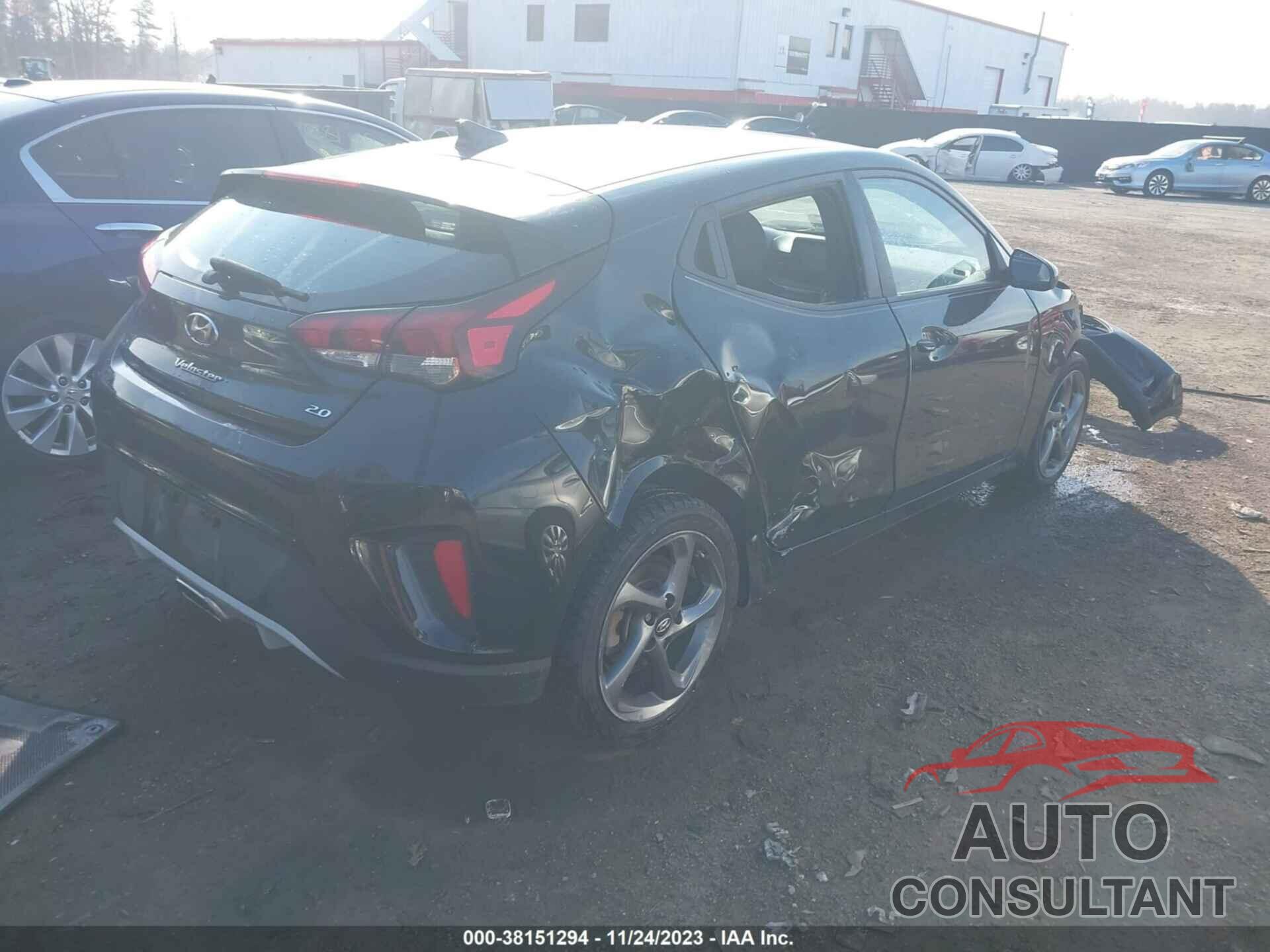 HYUNDAI VELOSTER 2019 - KMHTG6AFXKU006152