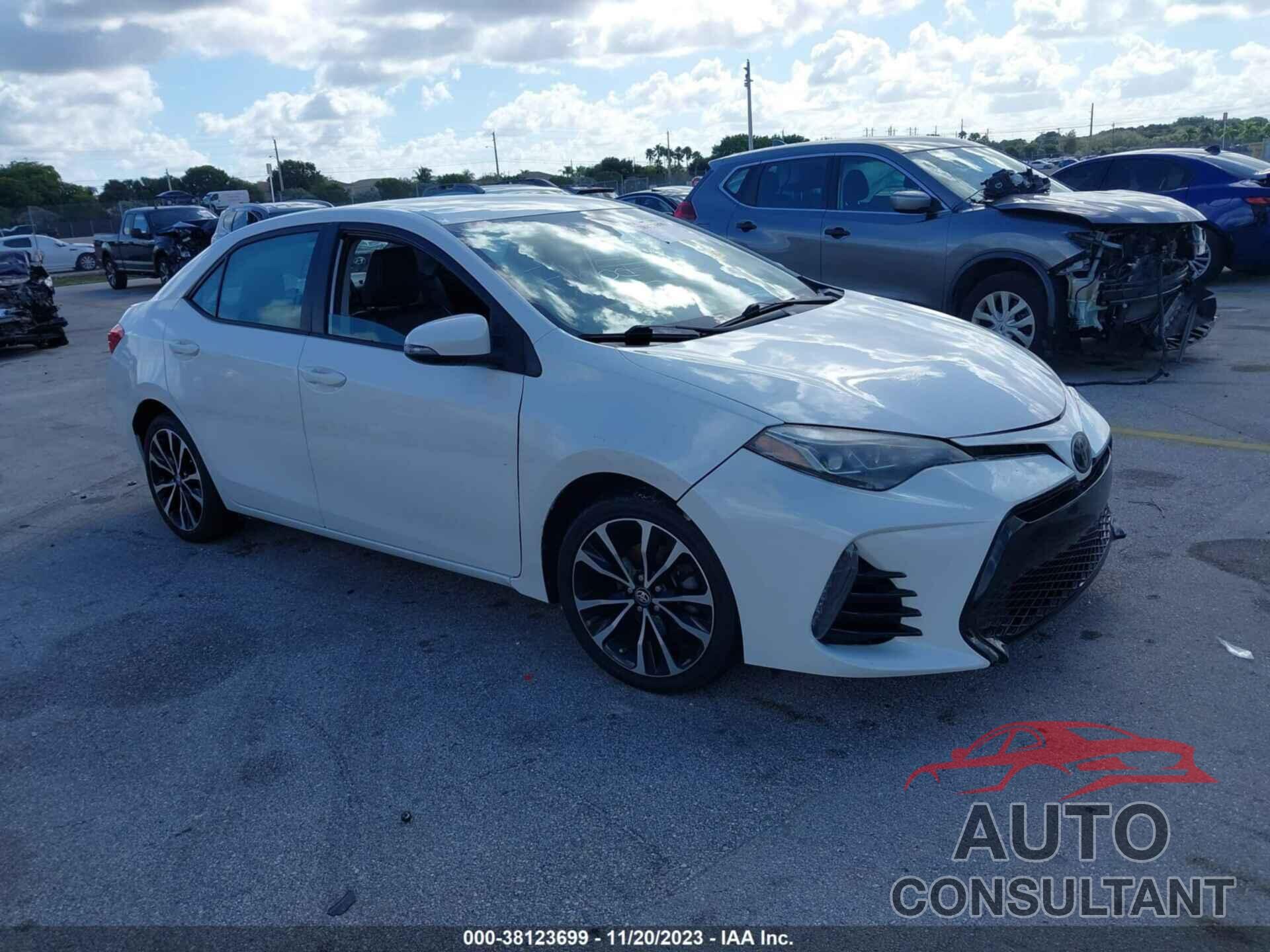 TOYOTA COROLLA 2017 - 5YFBURHE9HP594879