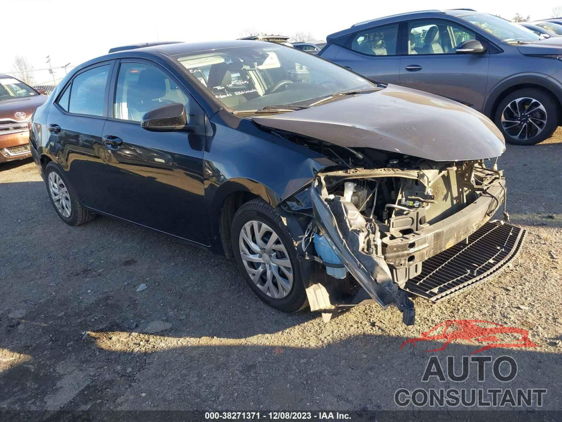 TOYOTA COROLLA 2019 - 2T1BURHE2KC179412