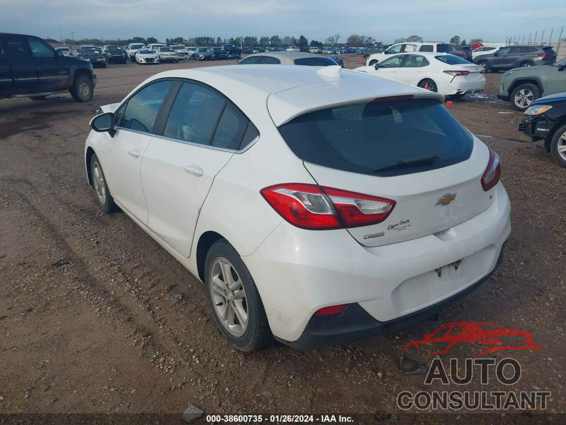 CHEVROLET CRUZE 2017 - 3G1BE6SM0HS538367