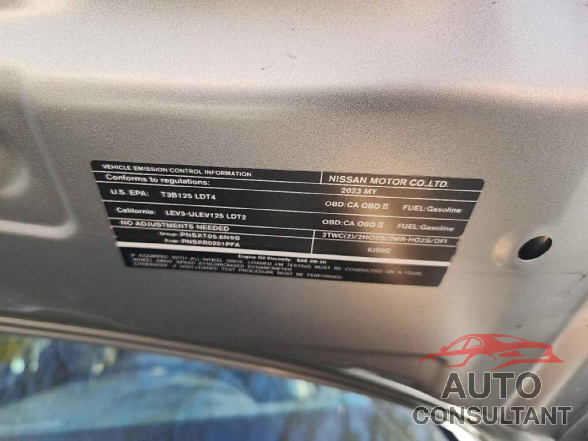 NISSAN ARMADA 2023 - JN8AY2ACXP9180549