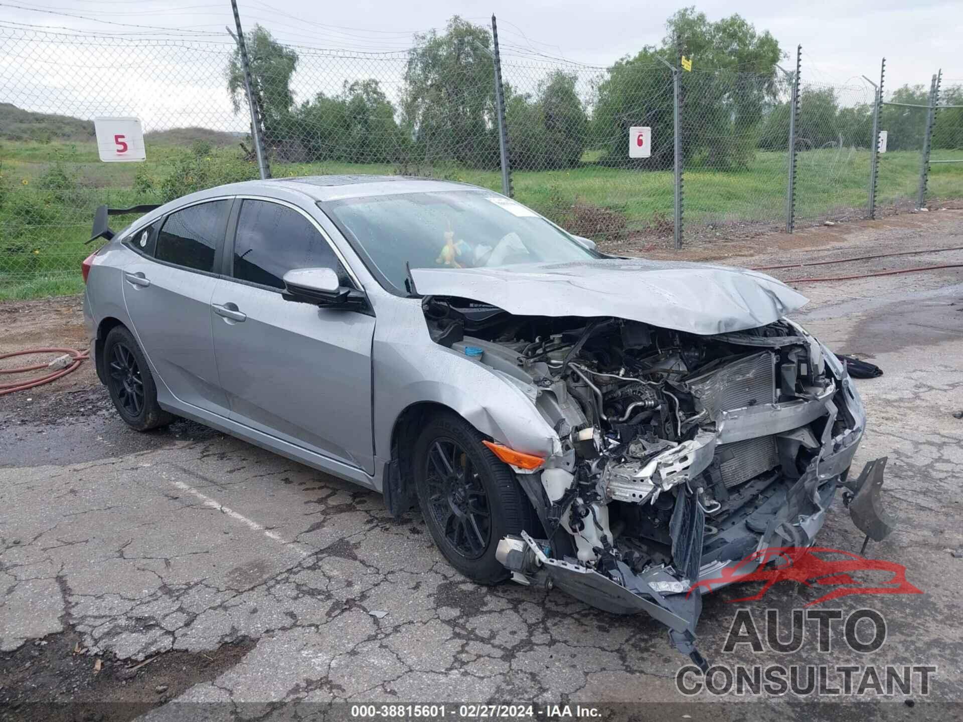 HONDA CIVIC 2017 - 2HGFC2F72HH536281