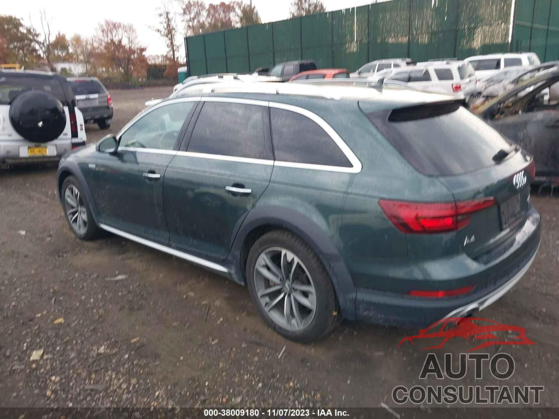 AUDI A4 ALLROAD 2018 - WA18NAF44JA187852