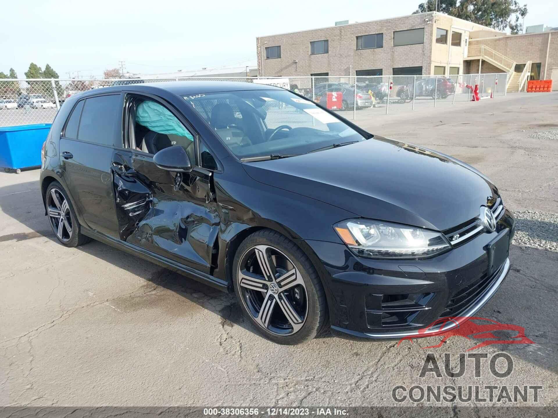 VOLKSWAGEN GOLF R 2016 - WVWUF7AU6GW020772