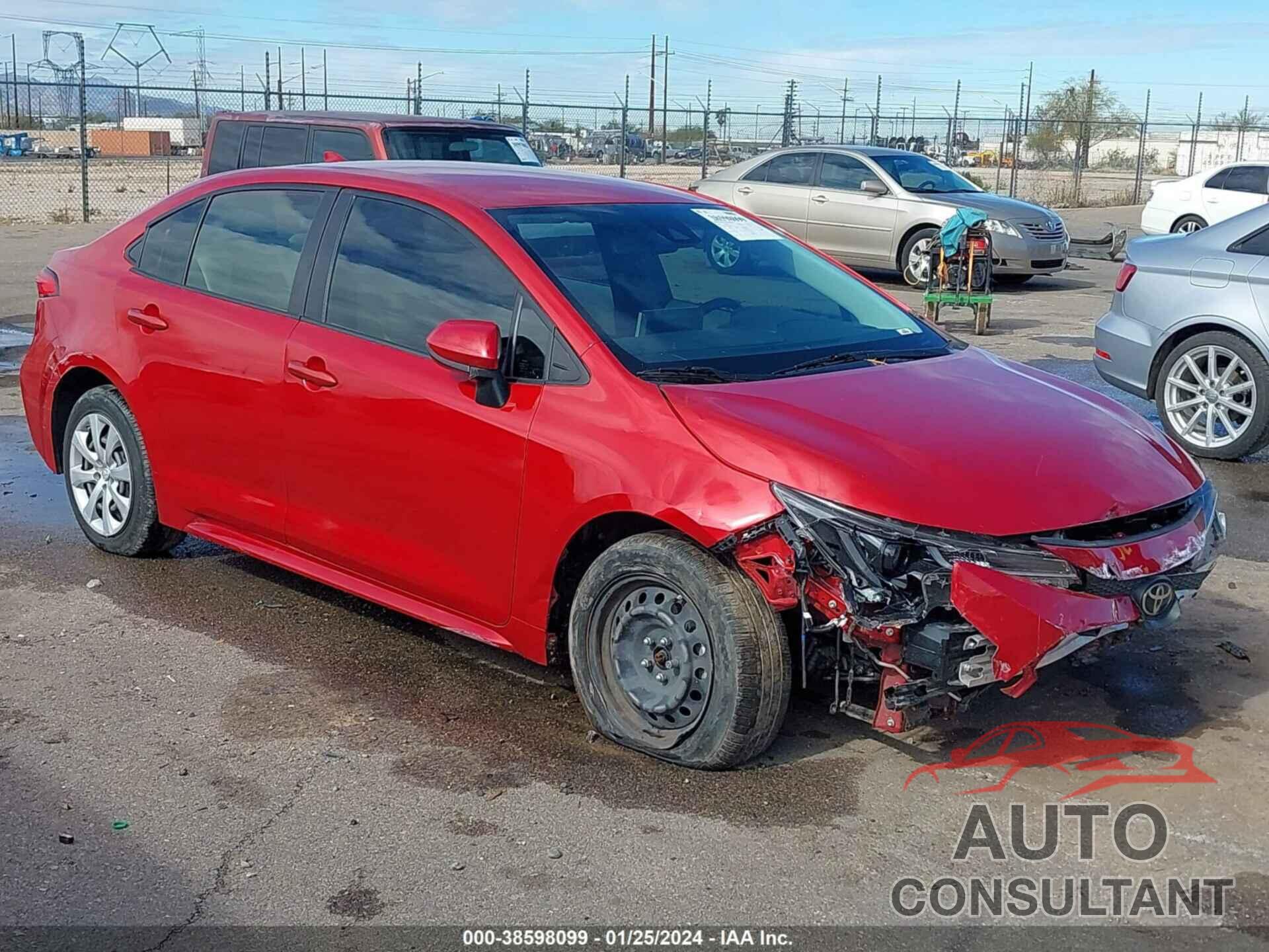 TOYOTA COROLLA 2020 - JTDEPRAE0LJ066482