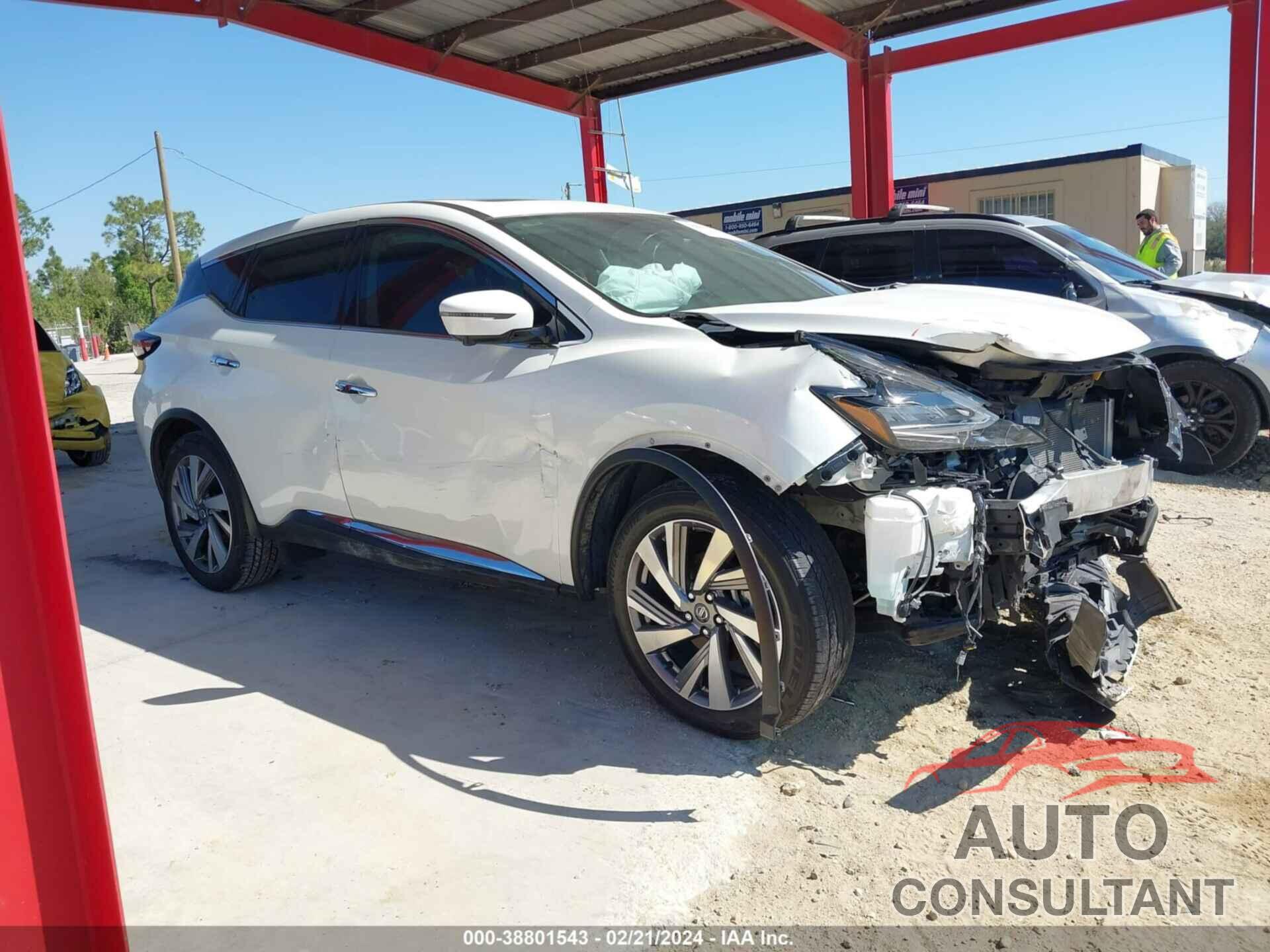 NISSAN MURANO 2021 - 5N1AZ2CJ1MC134252