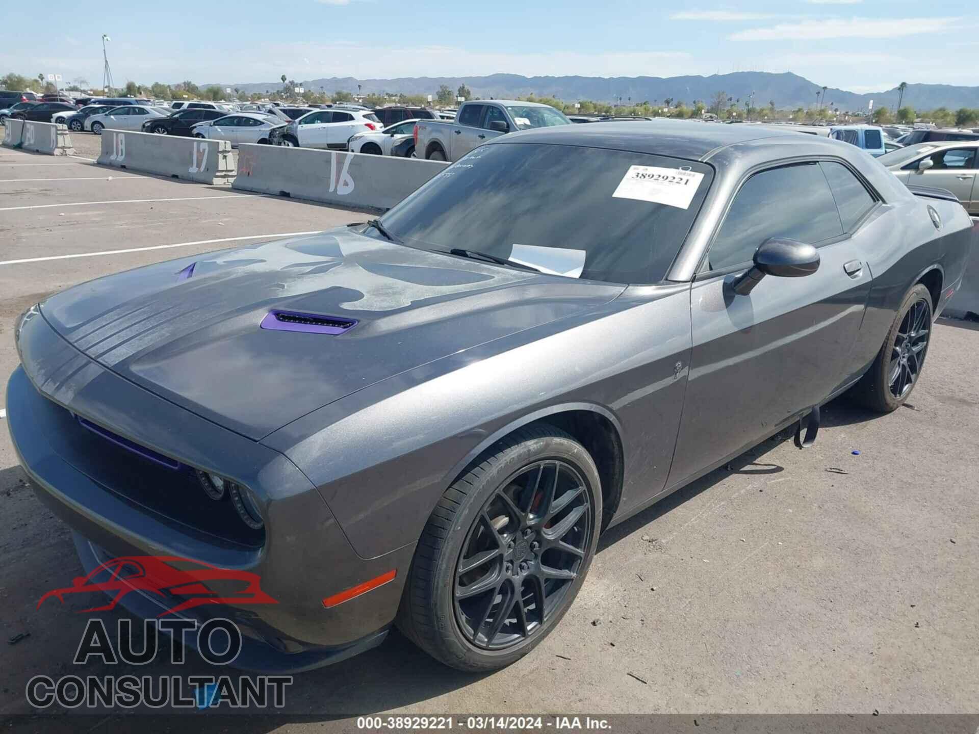 DODGE CHALLENGER 2018 - 2C3CDZAG5JH215361