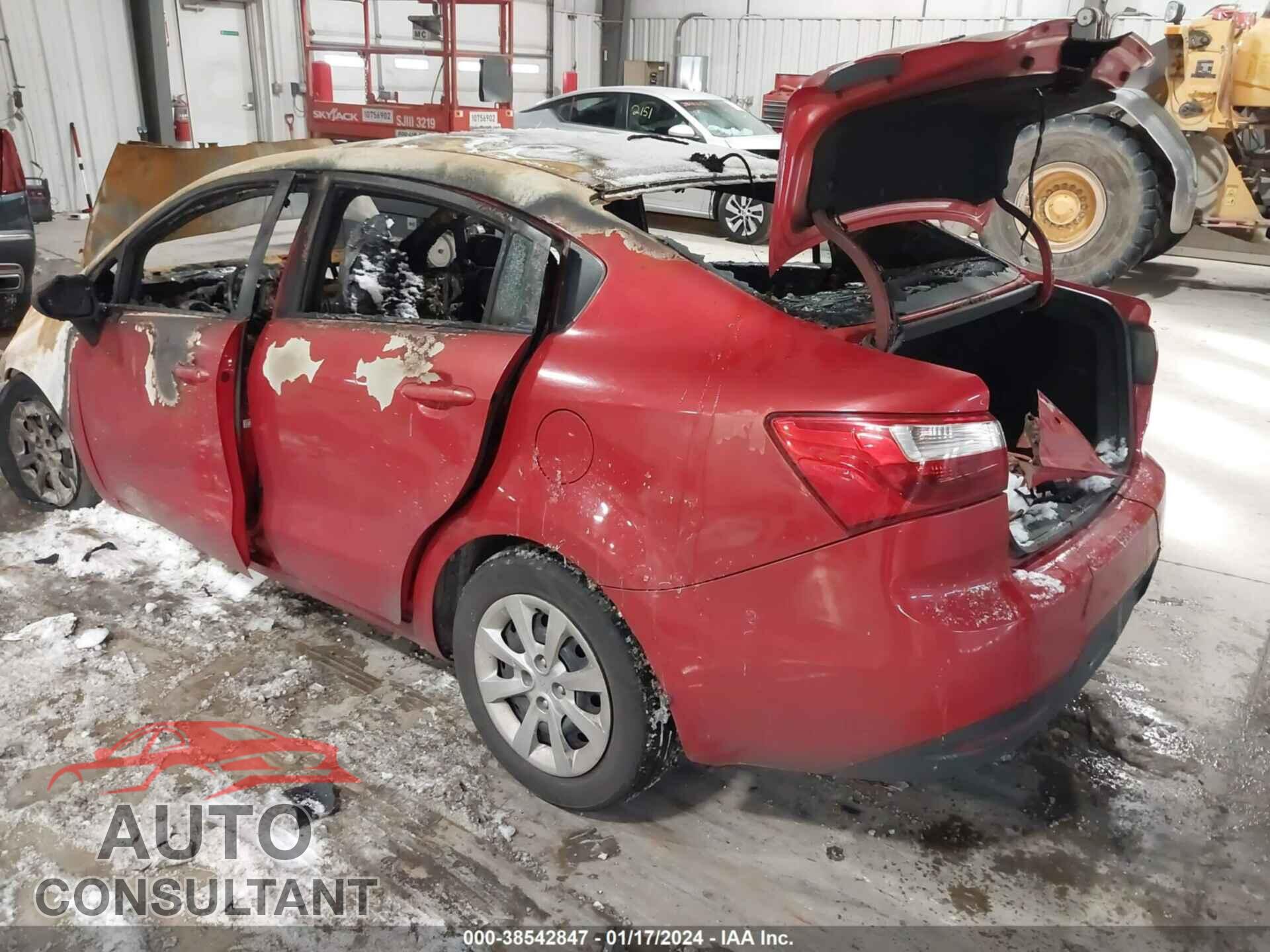KIA RIO 2013 - KNADM4A33D6098110