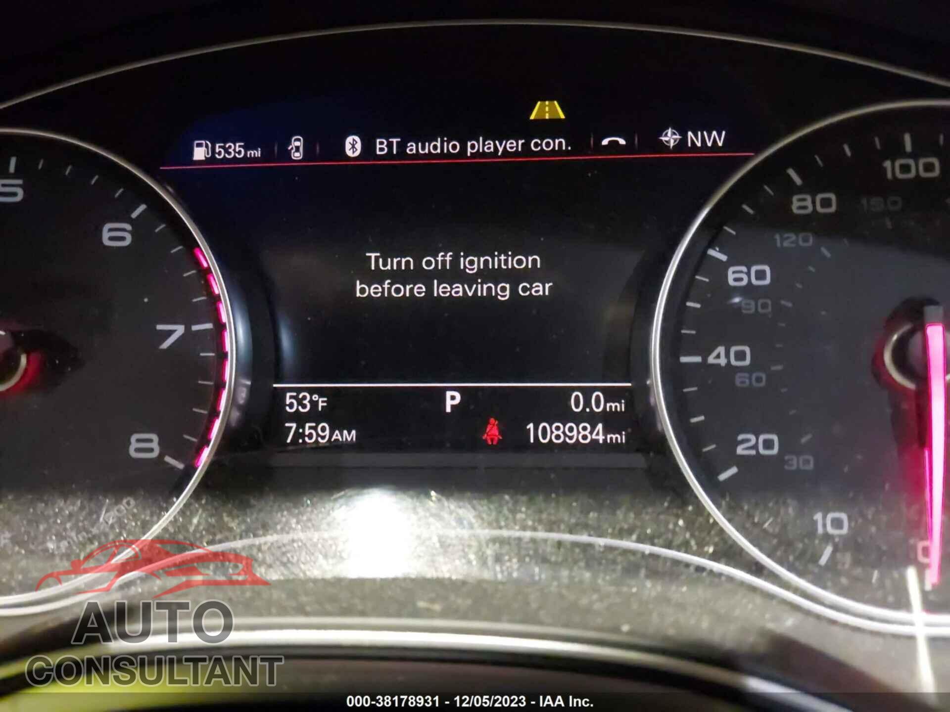 AUDI A6 2016 - WAUHGBFC4GN036232