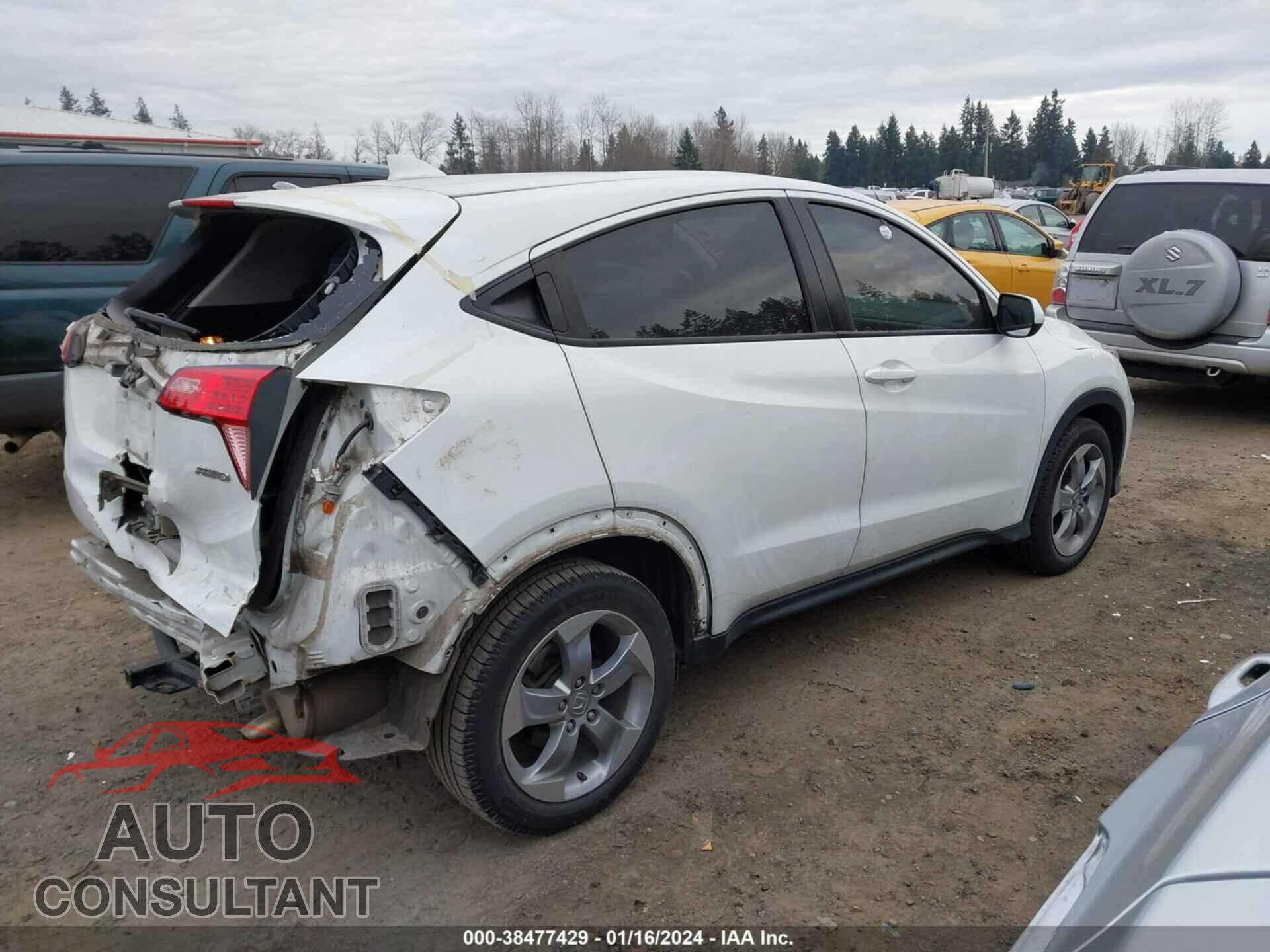 HONDA HR-V 2017 - 3CZRU6H31HM729673