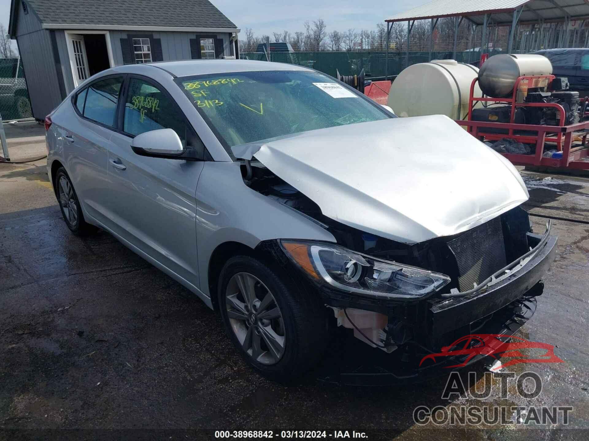 HYUNDAI ELANTRA 2018 - 5NPD84LF7JH400563