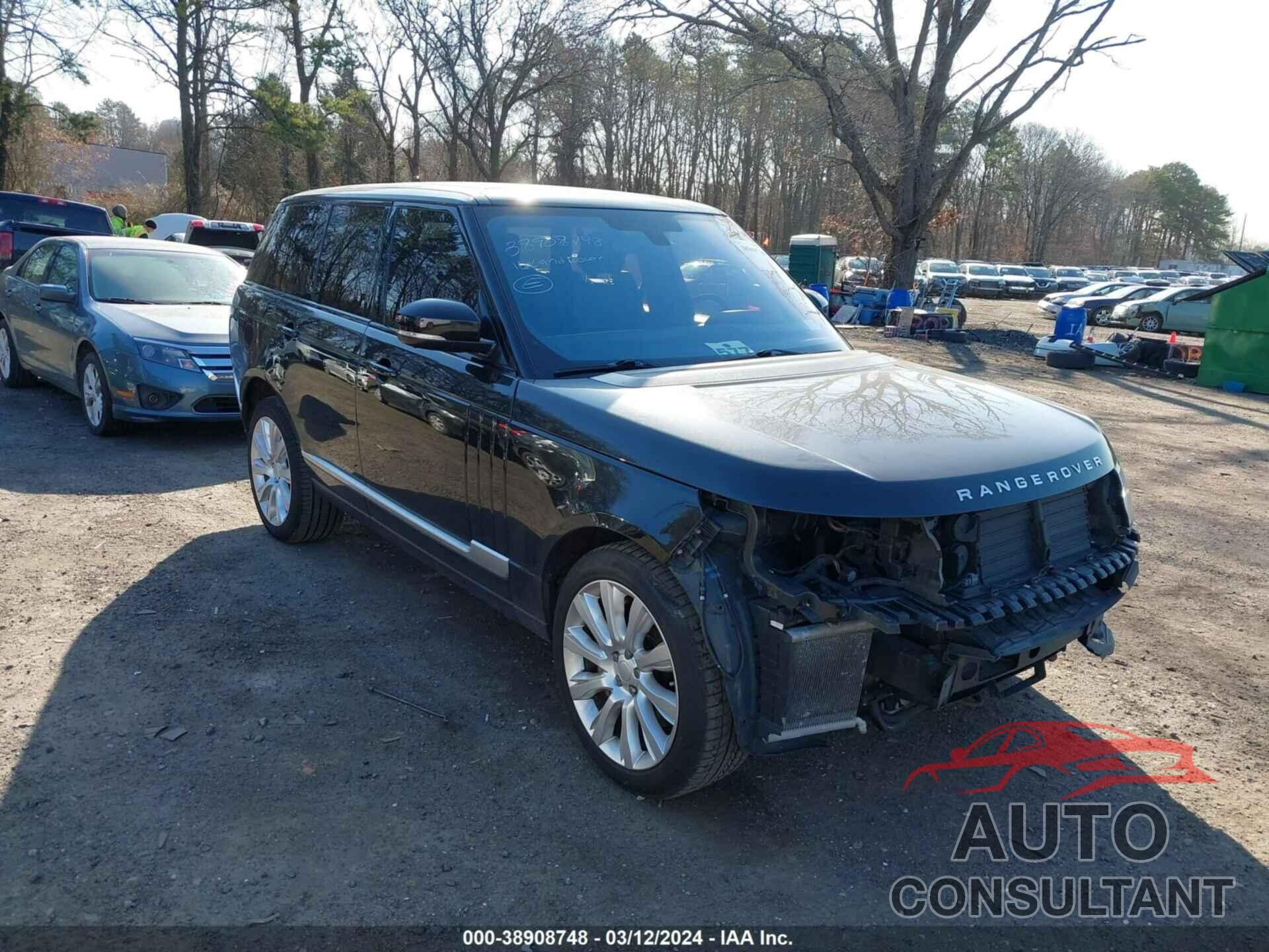 LAND ROVER RANGE ROVER 2016 - SALGS2EF3GA283251