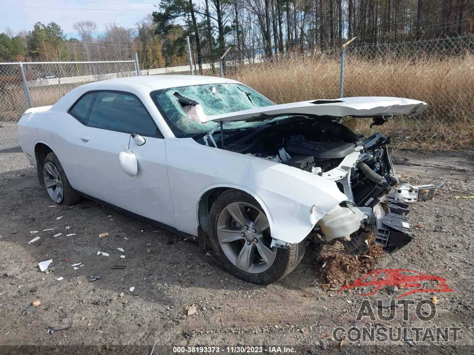 DODGE CHALLENGER 2019 - 2C3CDZAG1KH733405