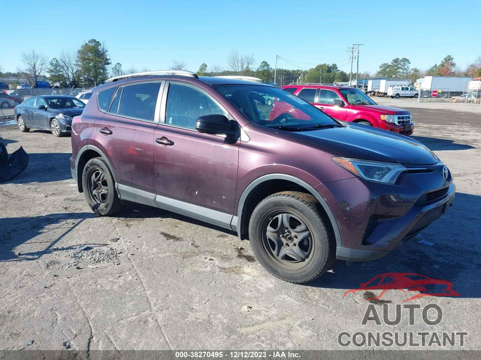 TOYOTA RAV4 2016 - 2T3BFREV5GW494247