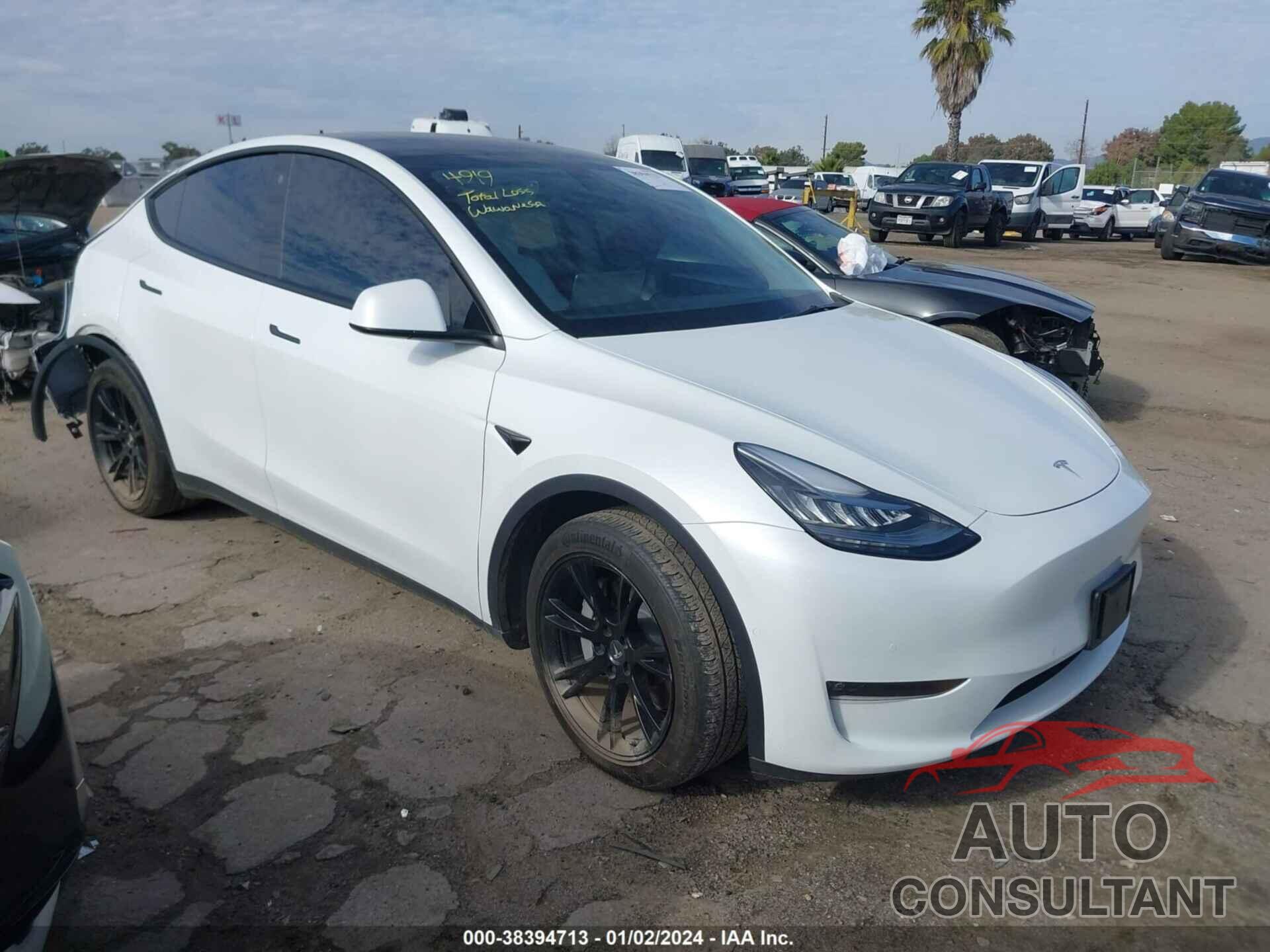 TESLA MODEL Y 2022 - 7SAYGDEE1NF339467