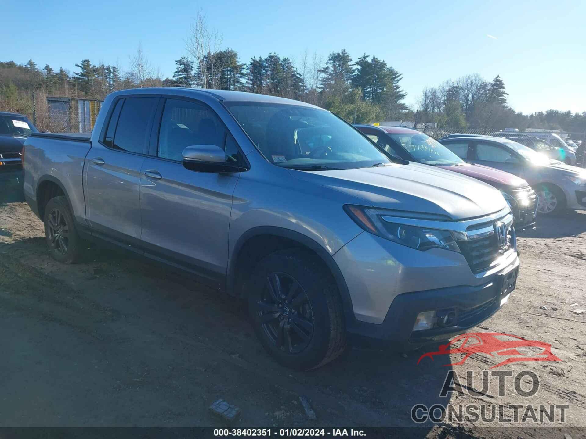 HONDA RIDGELINE 2019 - 5FPYK3F19KB033721