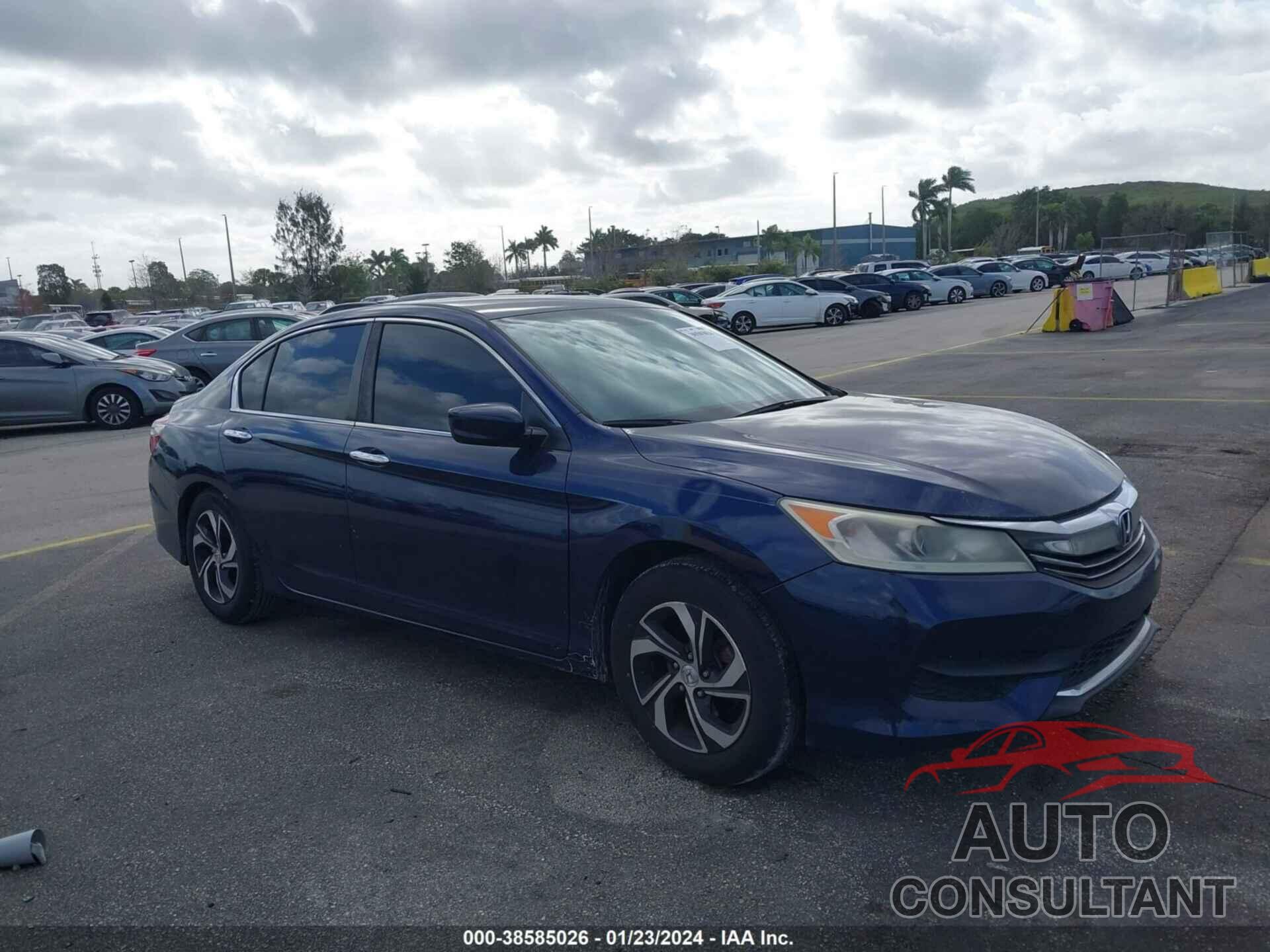 HONDA ACCORD SEDAN 2016 - 1HGCR2F3XGA190654