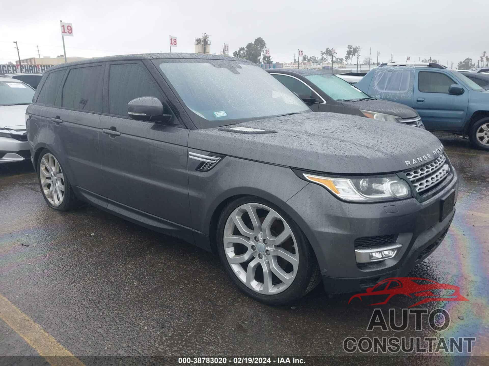 LAND ROVER RANGE ROVER SPORT 2016 - SALWR2VF8GA633139