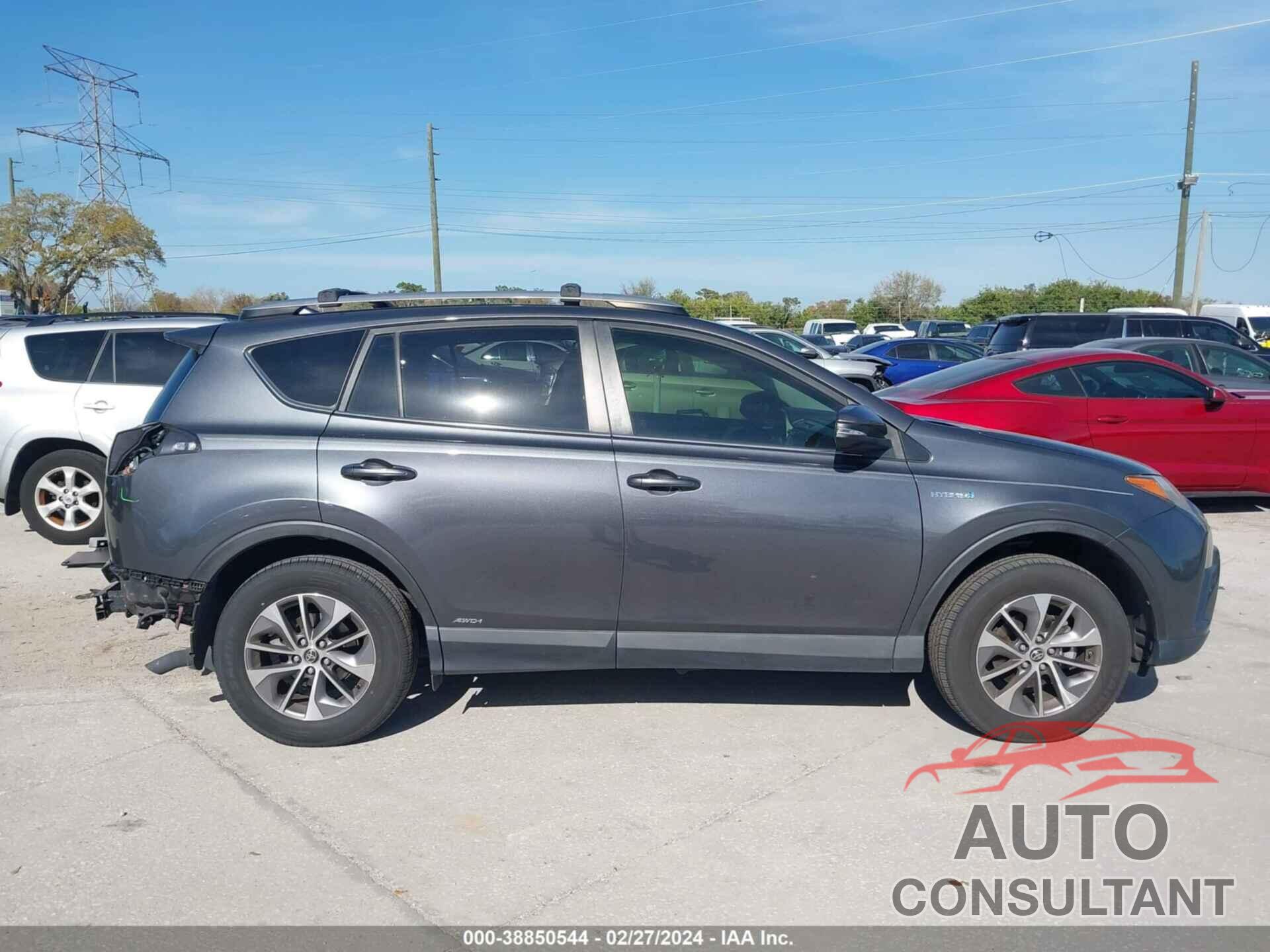 TOYOTA RAV4 HYBRID 2018 - JTMRJREV1JD192214