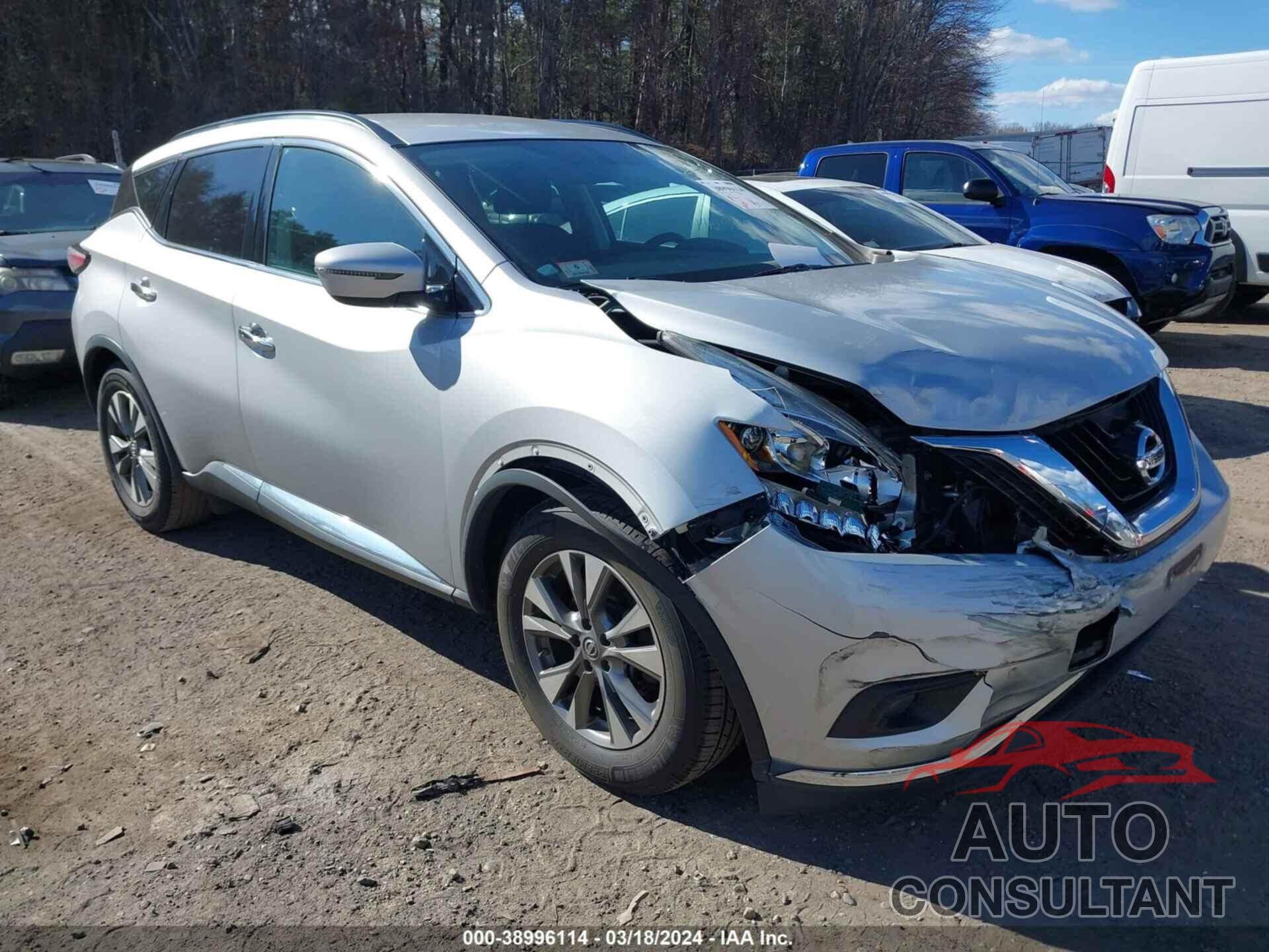 NISSAN MURANO 2017 - 5N1AZ2MH7HN113623