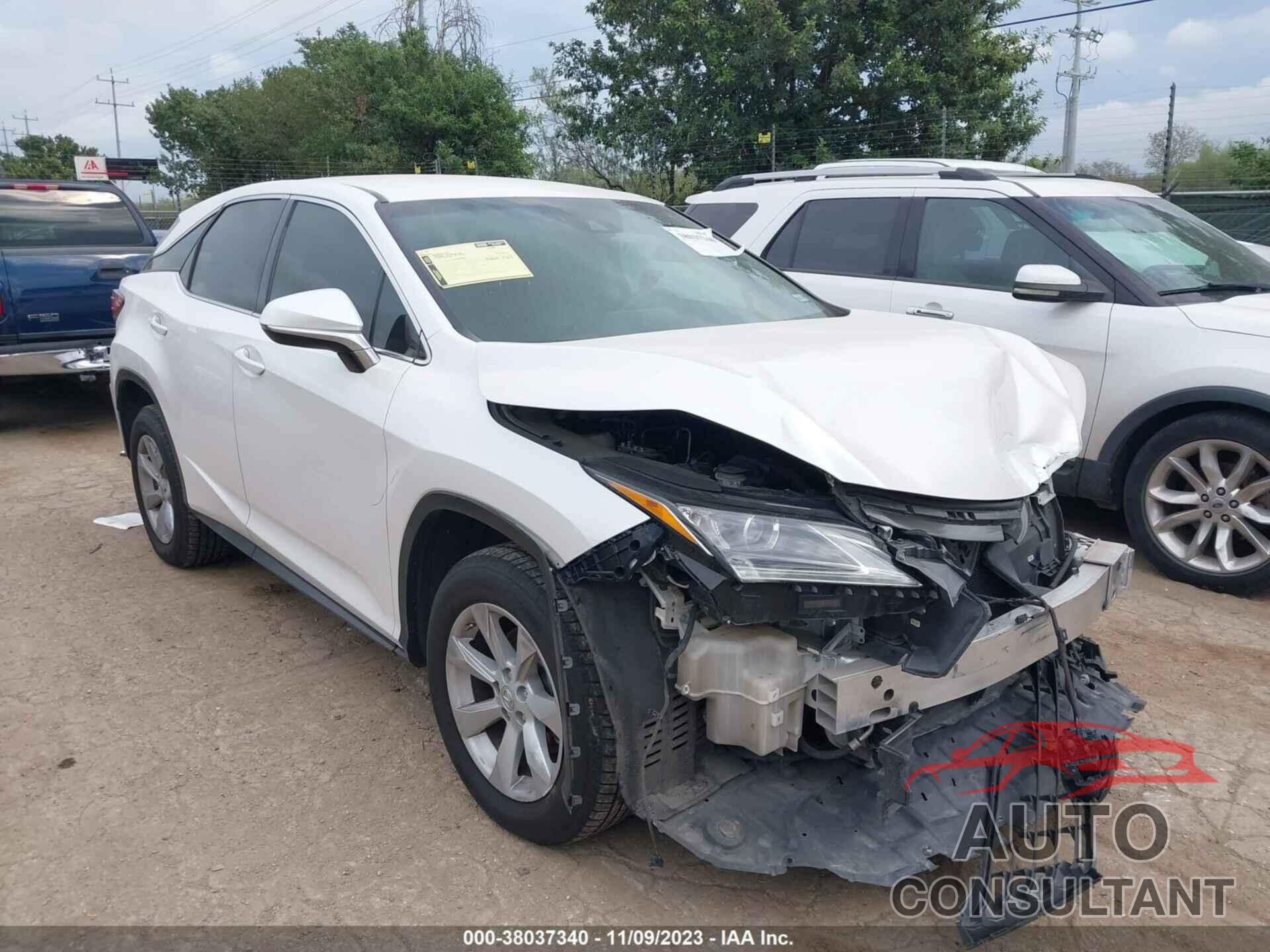 LEXUS RX 2017 - 2T2ZZMCA7HC062288