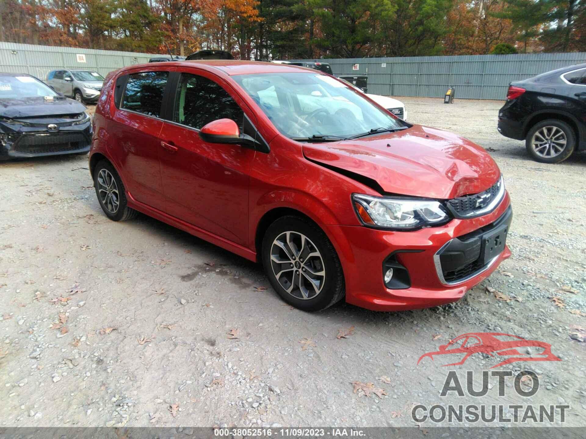 CHEVROLET SONIC 2020 - 1G1JD6SB4L4120724