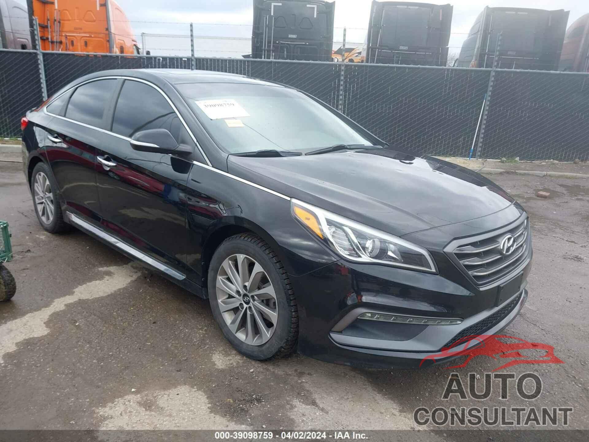 HYUNDAI SONATA 2017 - 5NPE34AF3HH557233