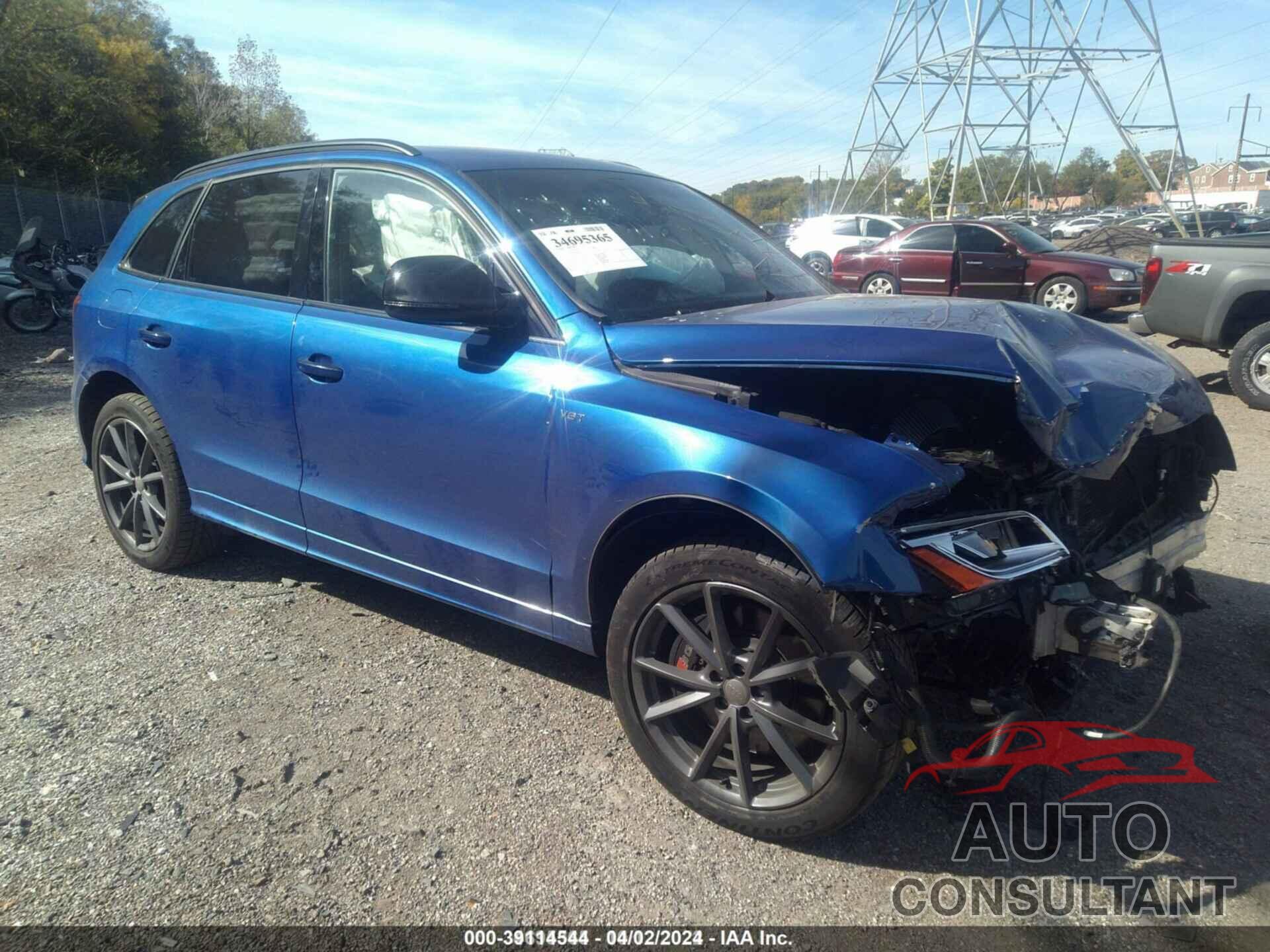 AUDI SQ5 2017 - WA1CCAFP3HA040703