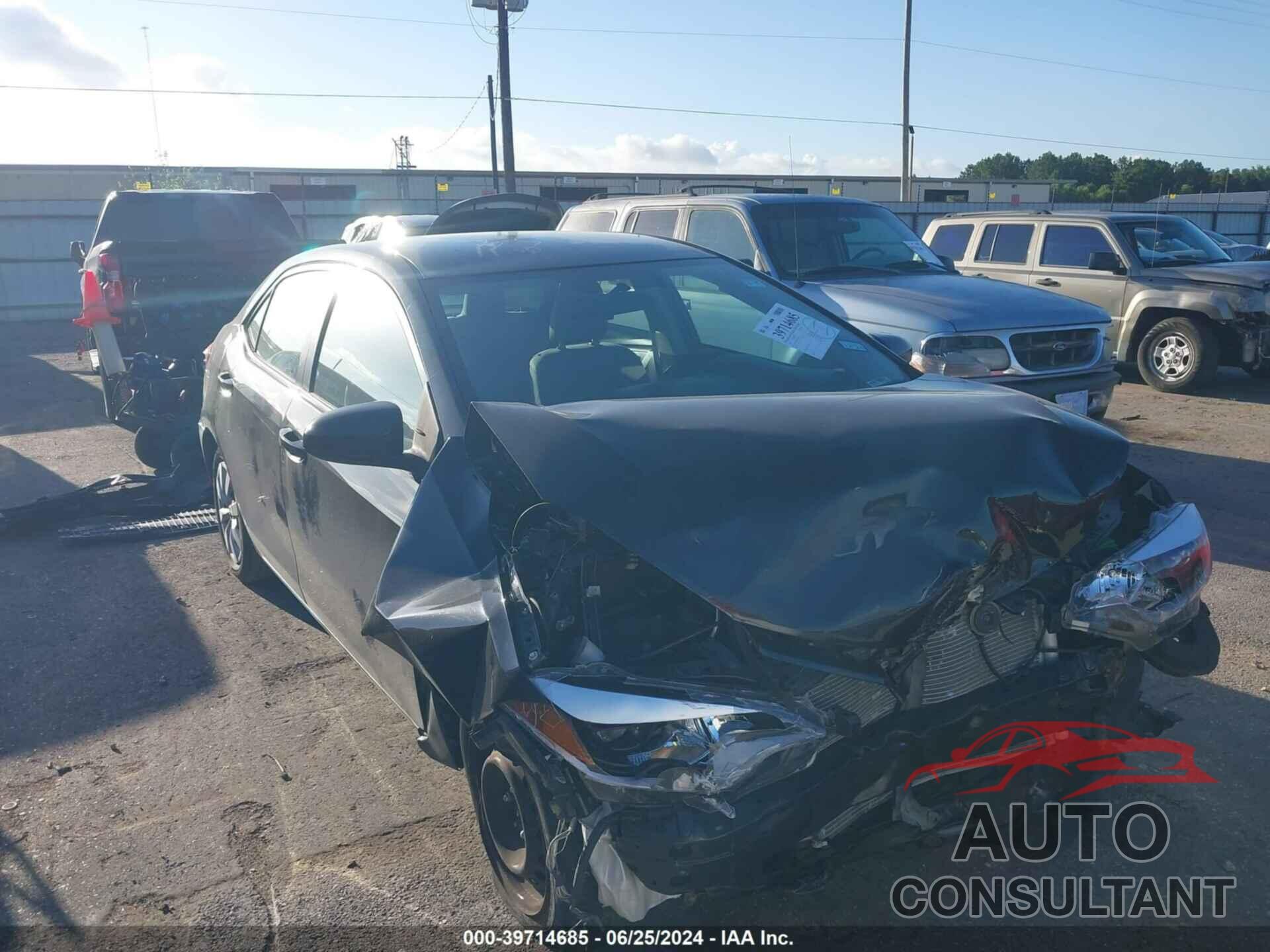 TOYOTA COROLLA 2016 - 2T1BURHE4GC625826