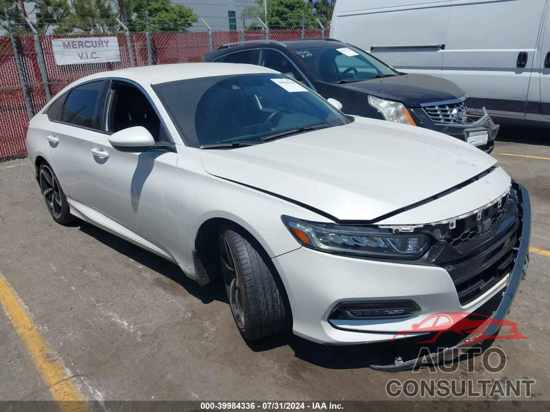 HONDA ACCORD 2019 - 1HGCV1F31KA107546