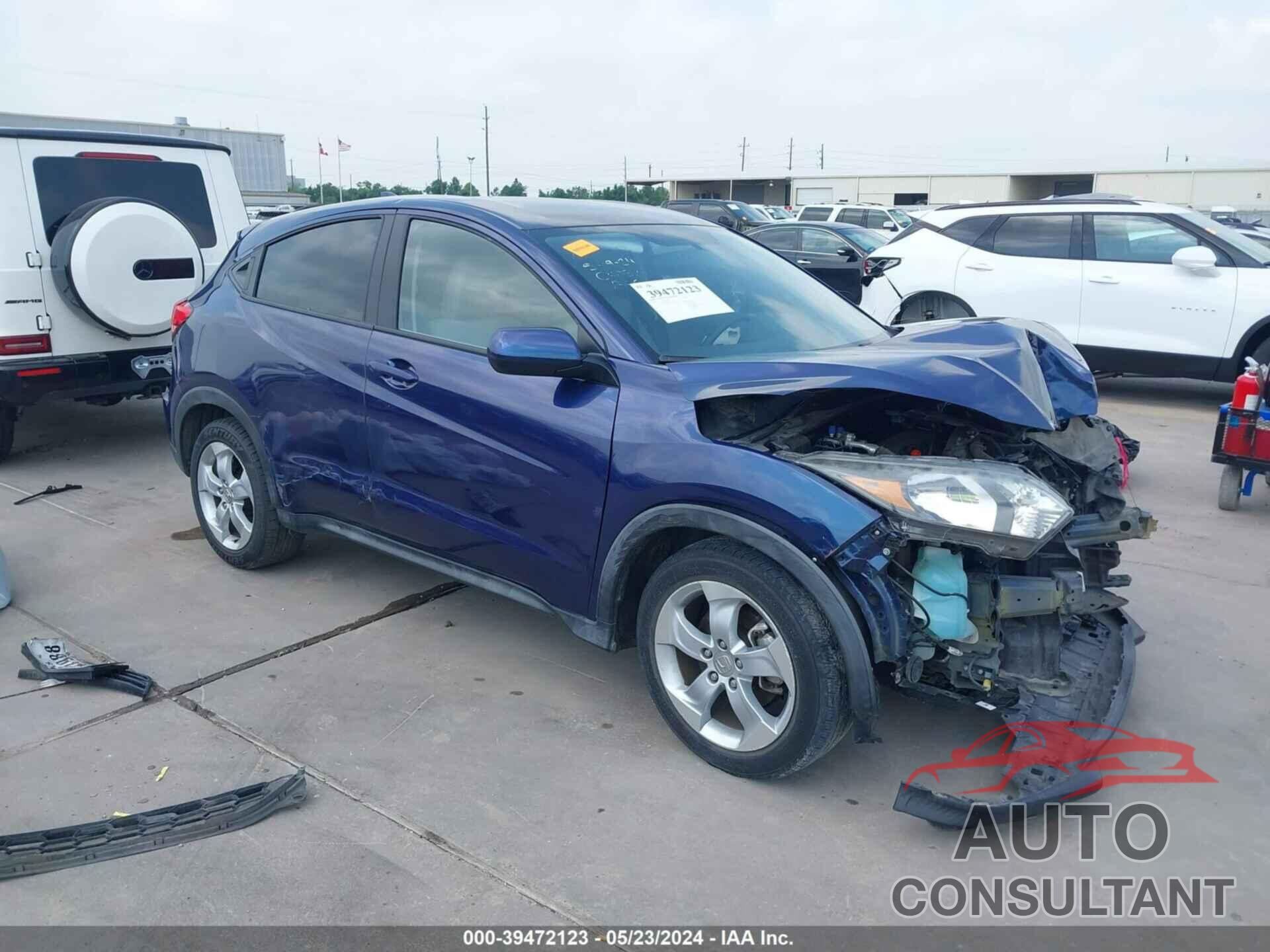 HONDA HR-V 2016 - 3CZRU5H36GM740127