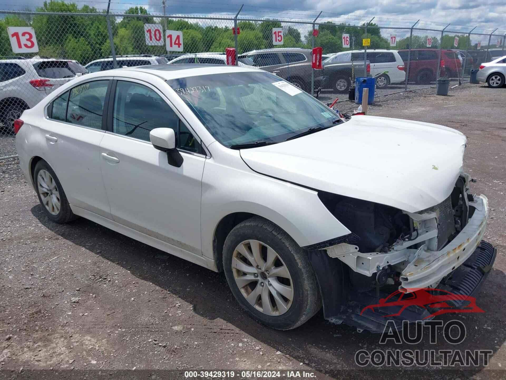 SUBARU LEGACY 2016 - 4S3BNAD63G3006141