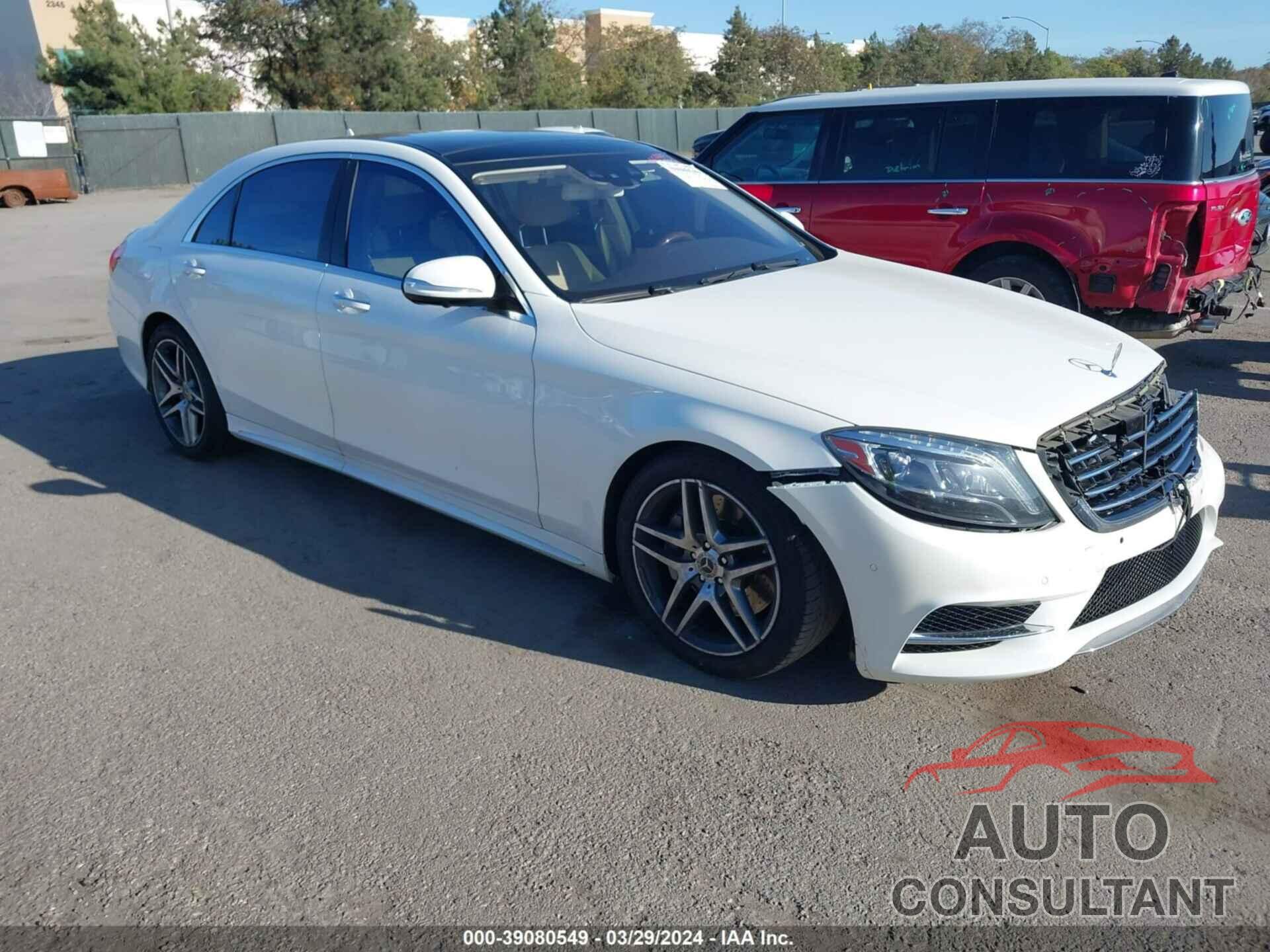 MERCEDES-BENZ S 550 2017 - WDDUG8CB3HA326329