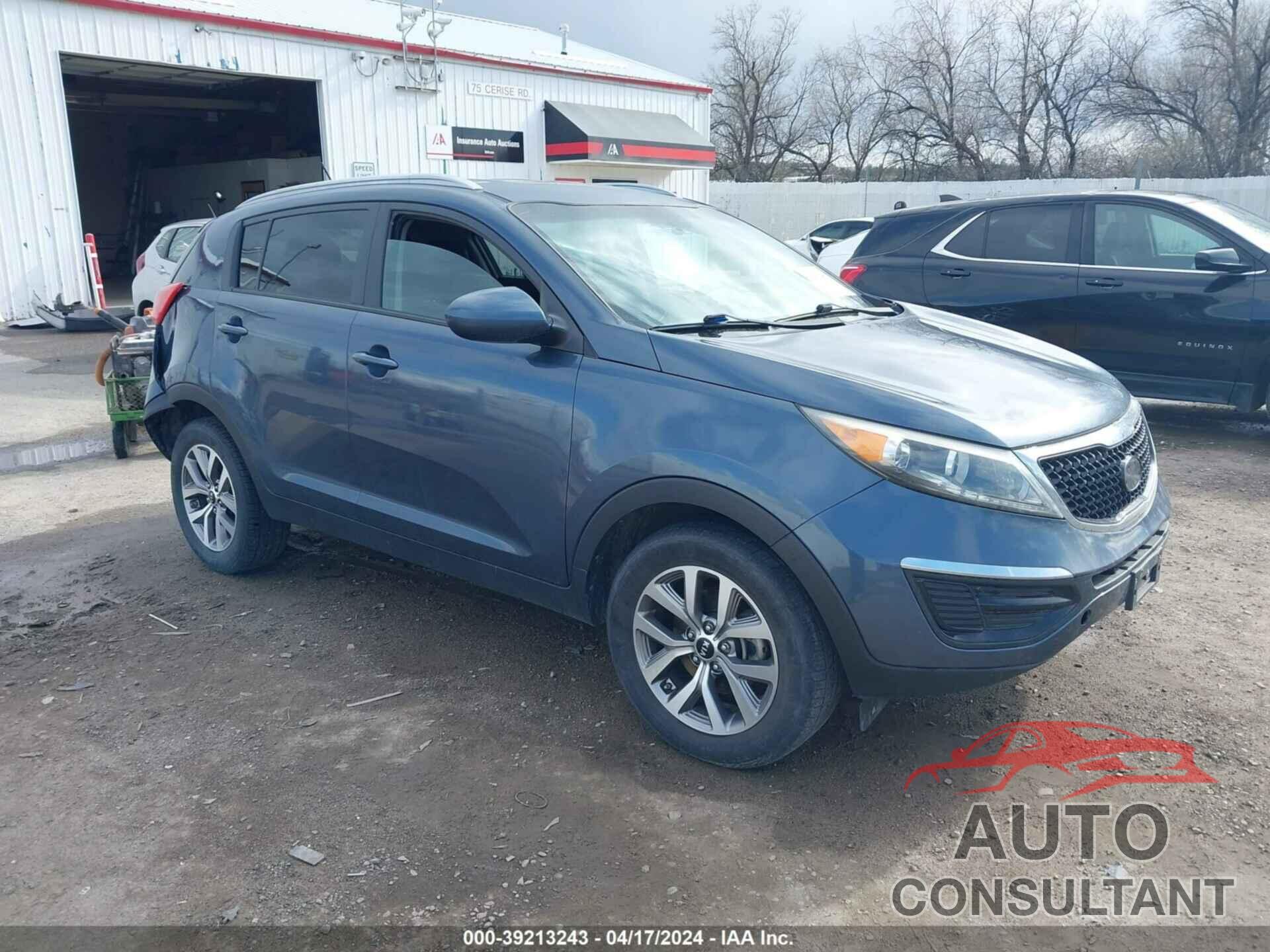 KIA SPORTAGE 2016 - KNDPBCAC2G7839538