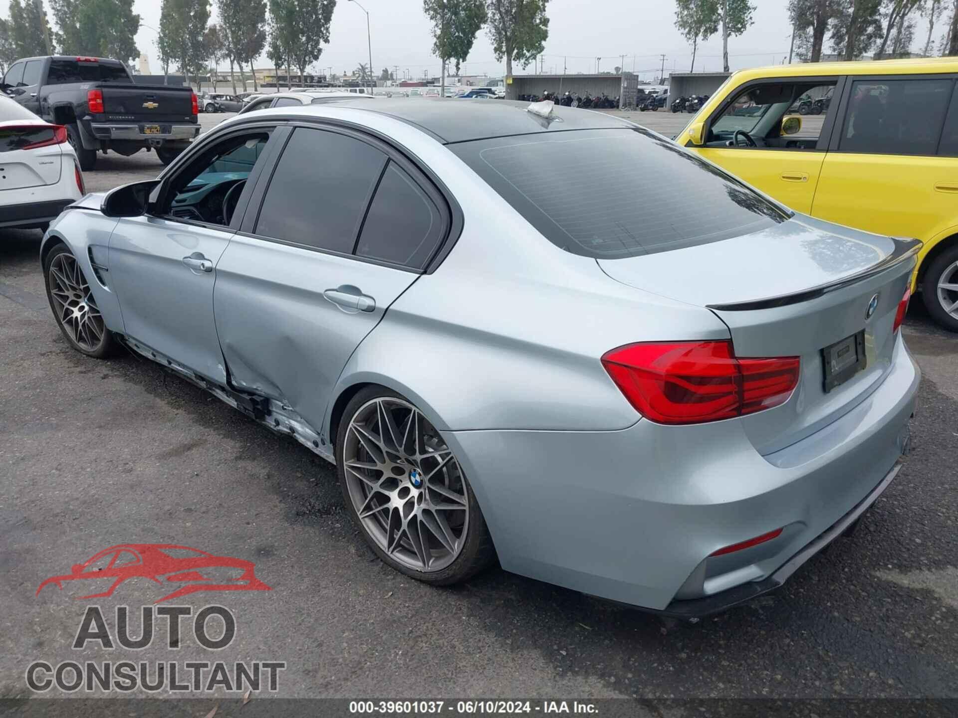 BMW M3 2017 - WBS8M9C59H5G83331