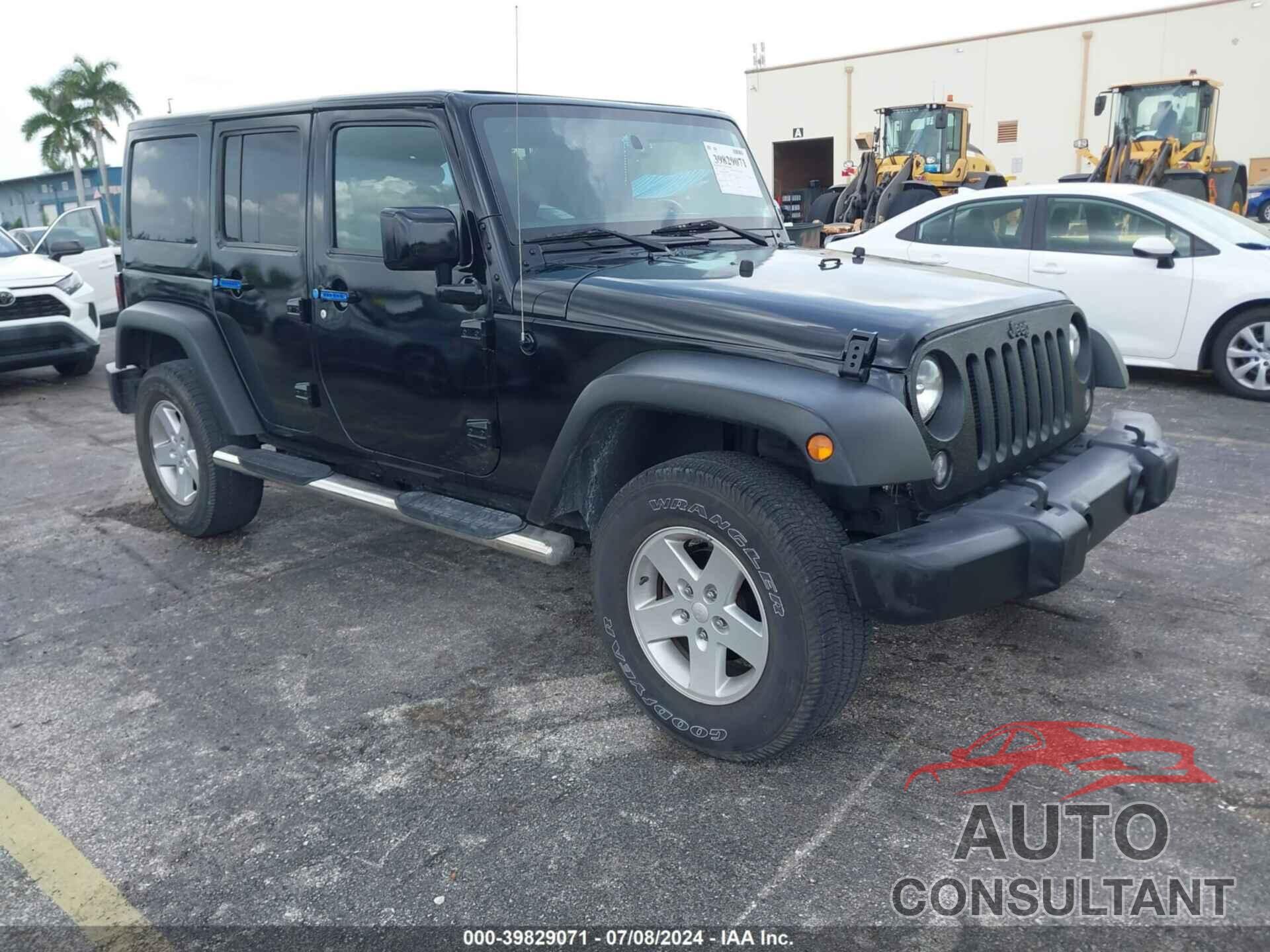JEEP WRANGLER UNLIMITED 2017 - 1C4BJWDG0HL515865