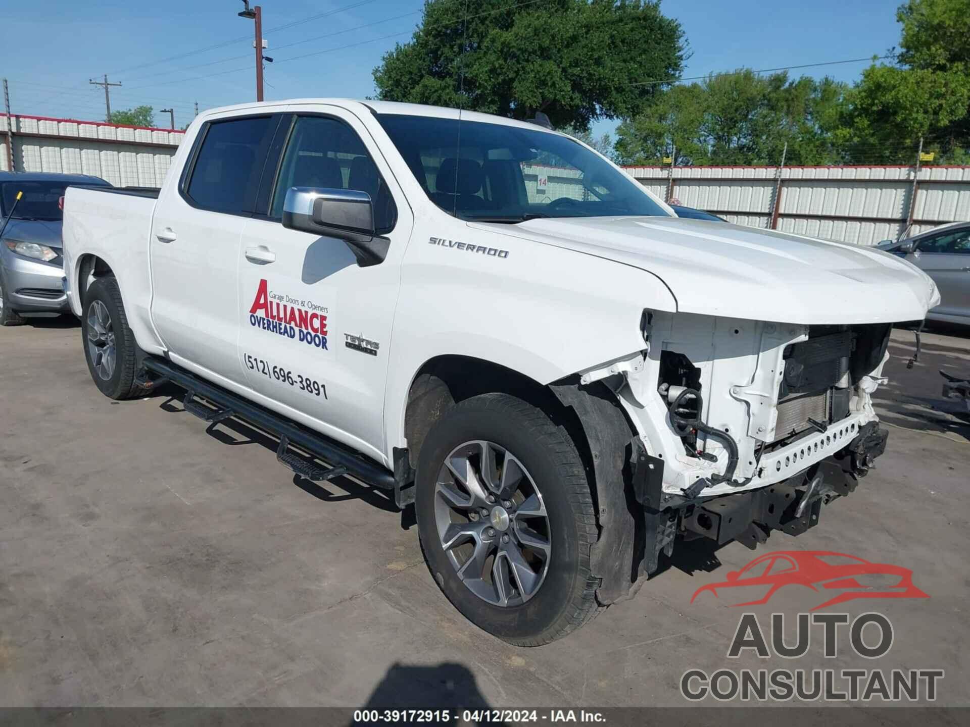 CHEVROLET SILVERADO 1500 2020 - 3GCPWCED4LG247158
