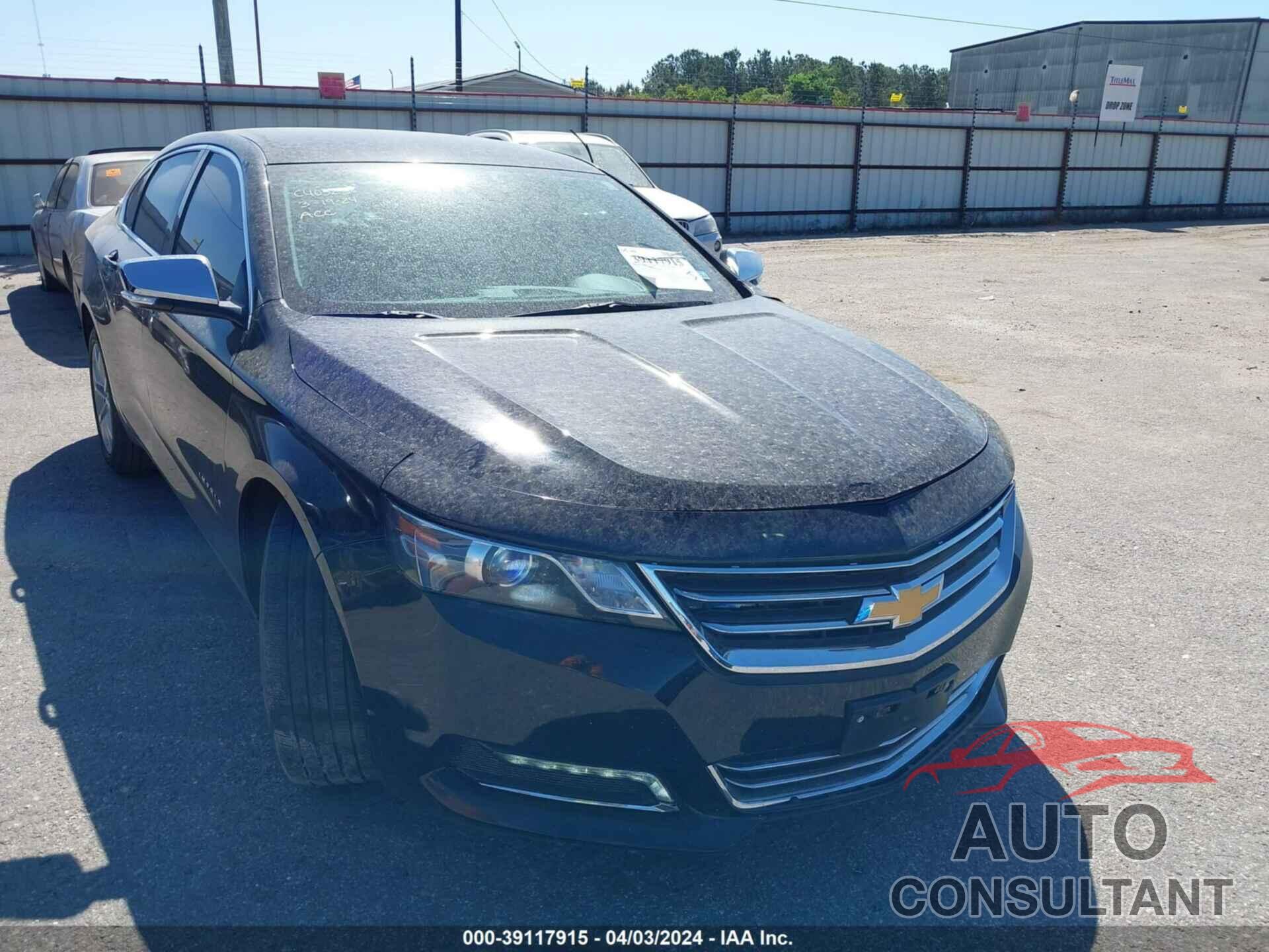 CHEVROLET IMPALA 2016 - 2G1115S38G9116948