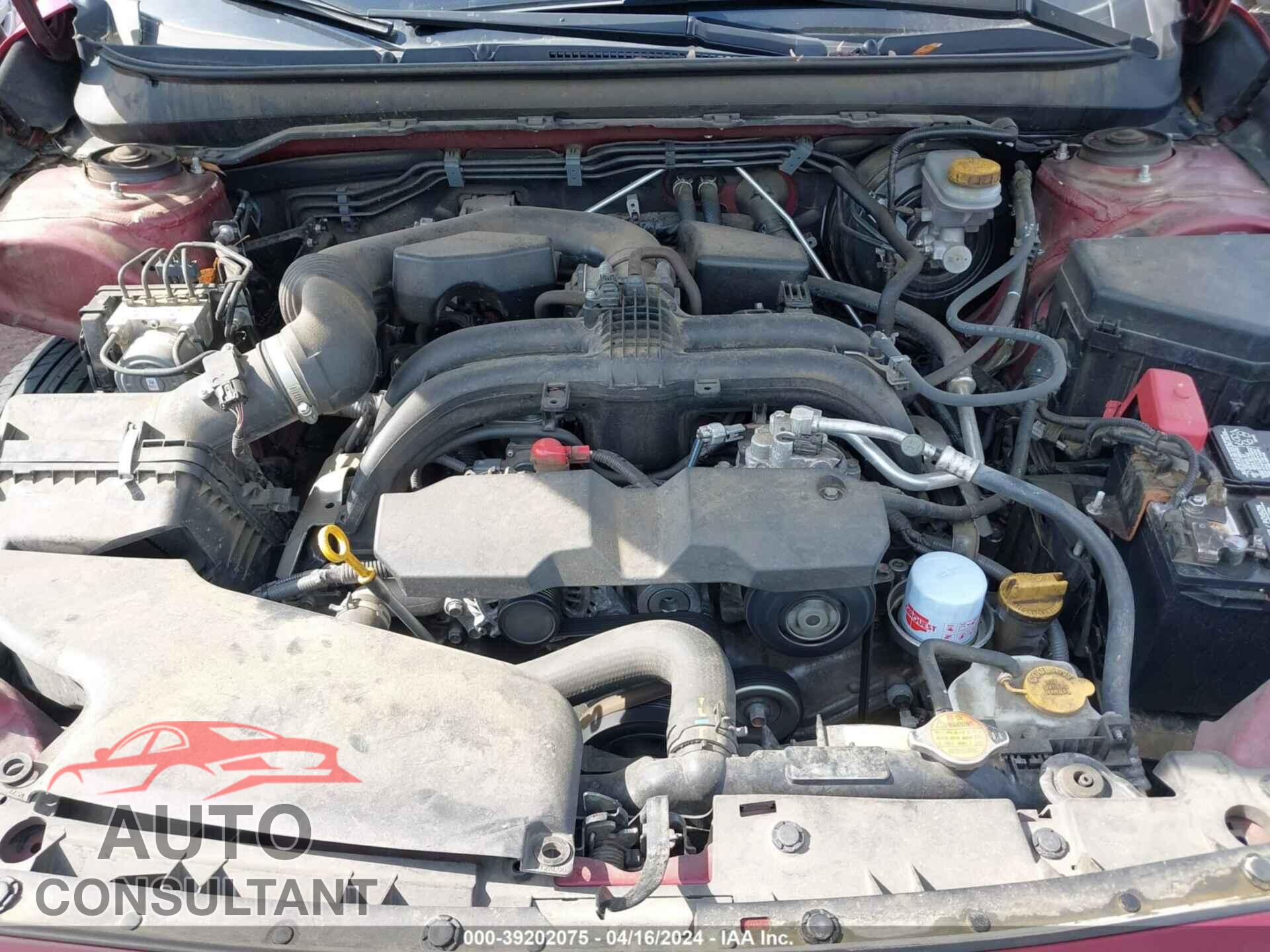 SUBARU OUTBACK 2016 - 4S4BSBFC2G3293355