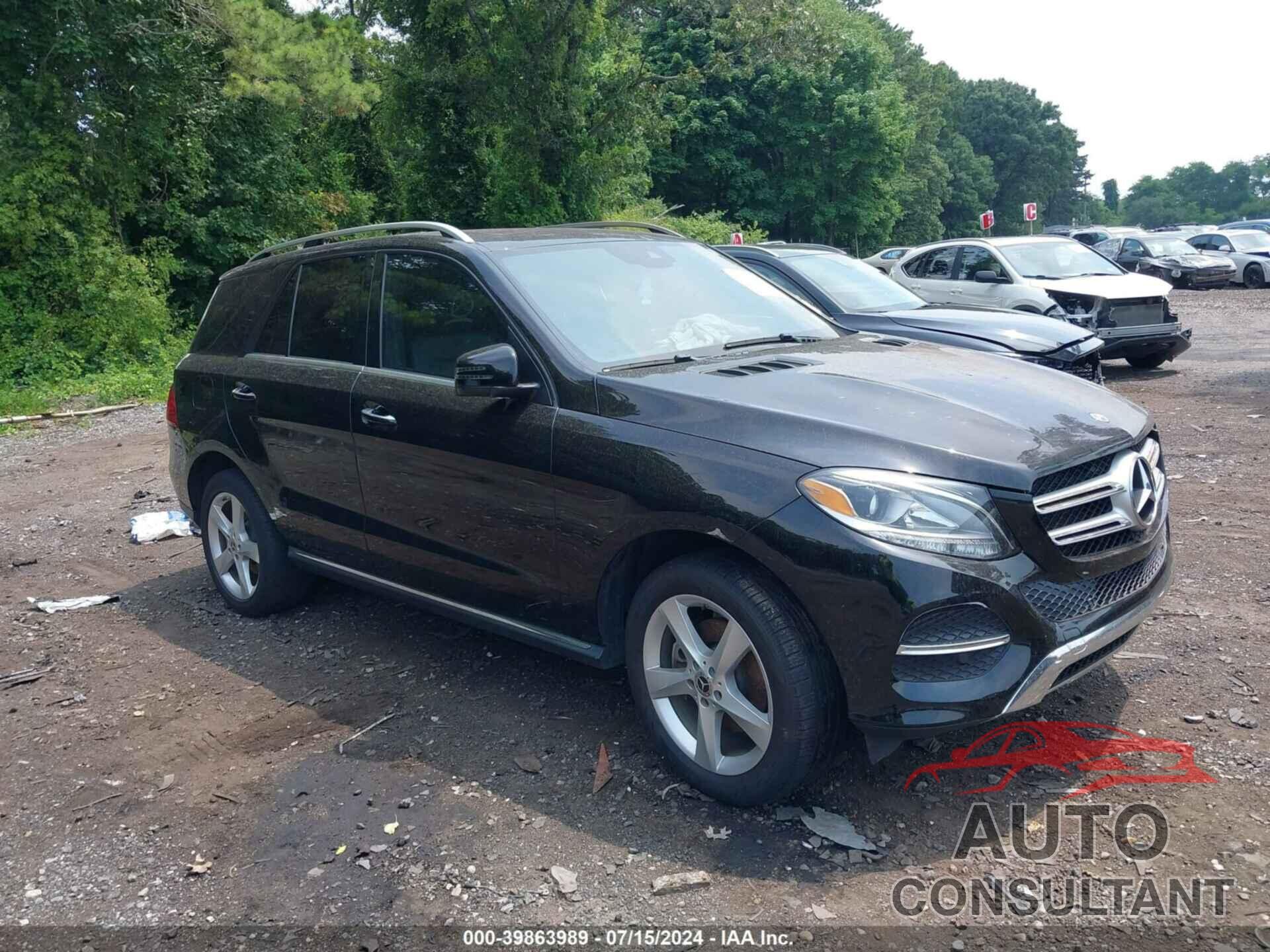MERCEDES-BENZ GLE 350 2018 - 4JGDA5HB4JB178996