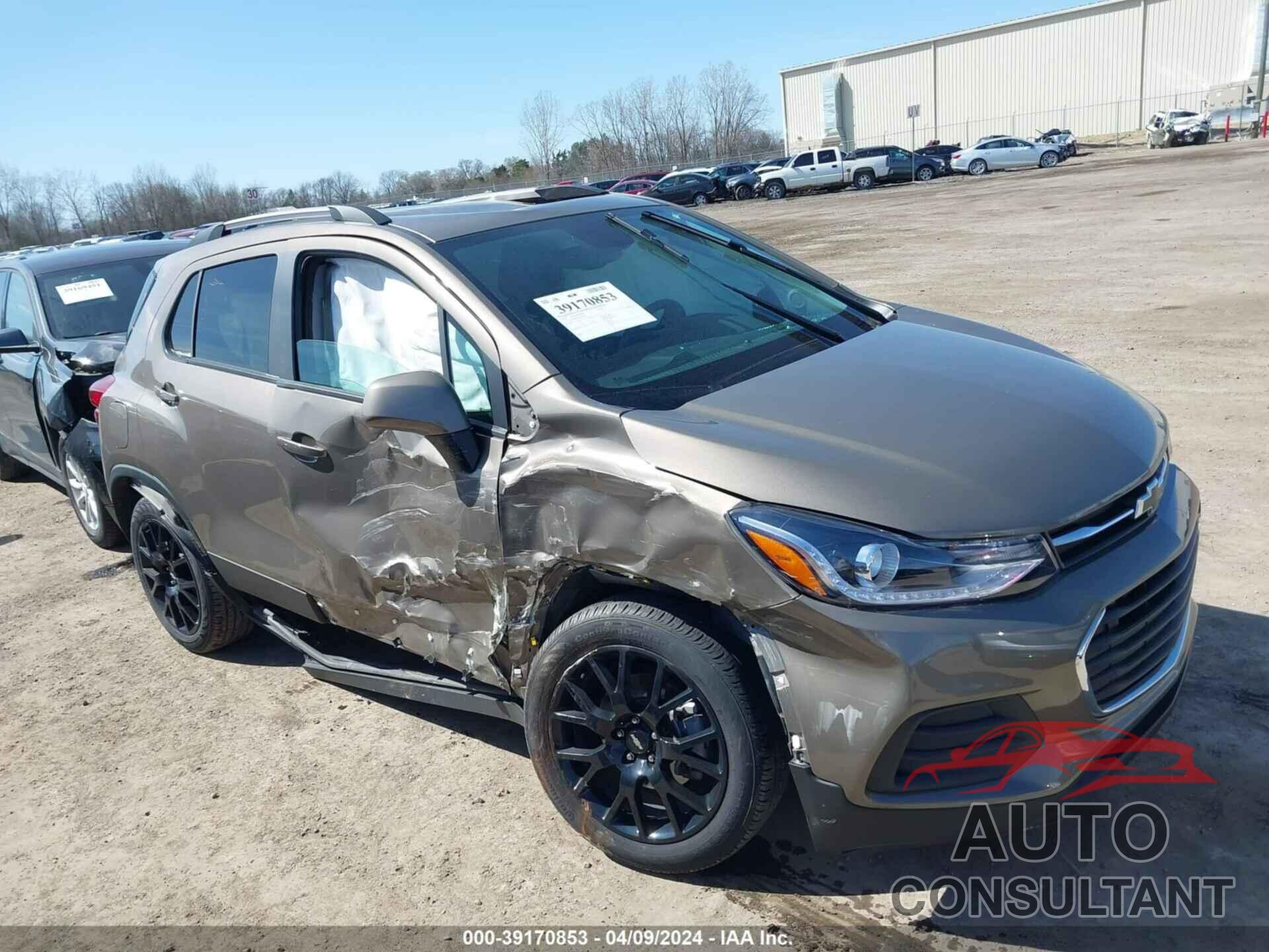 CHEVROLET TRAX 2022 - KL7CJPSMXNB530570