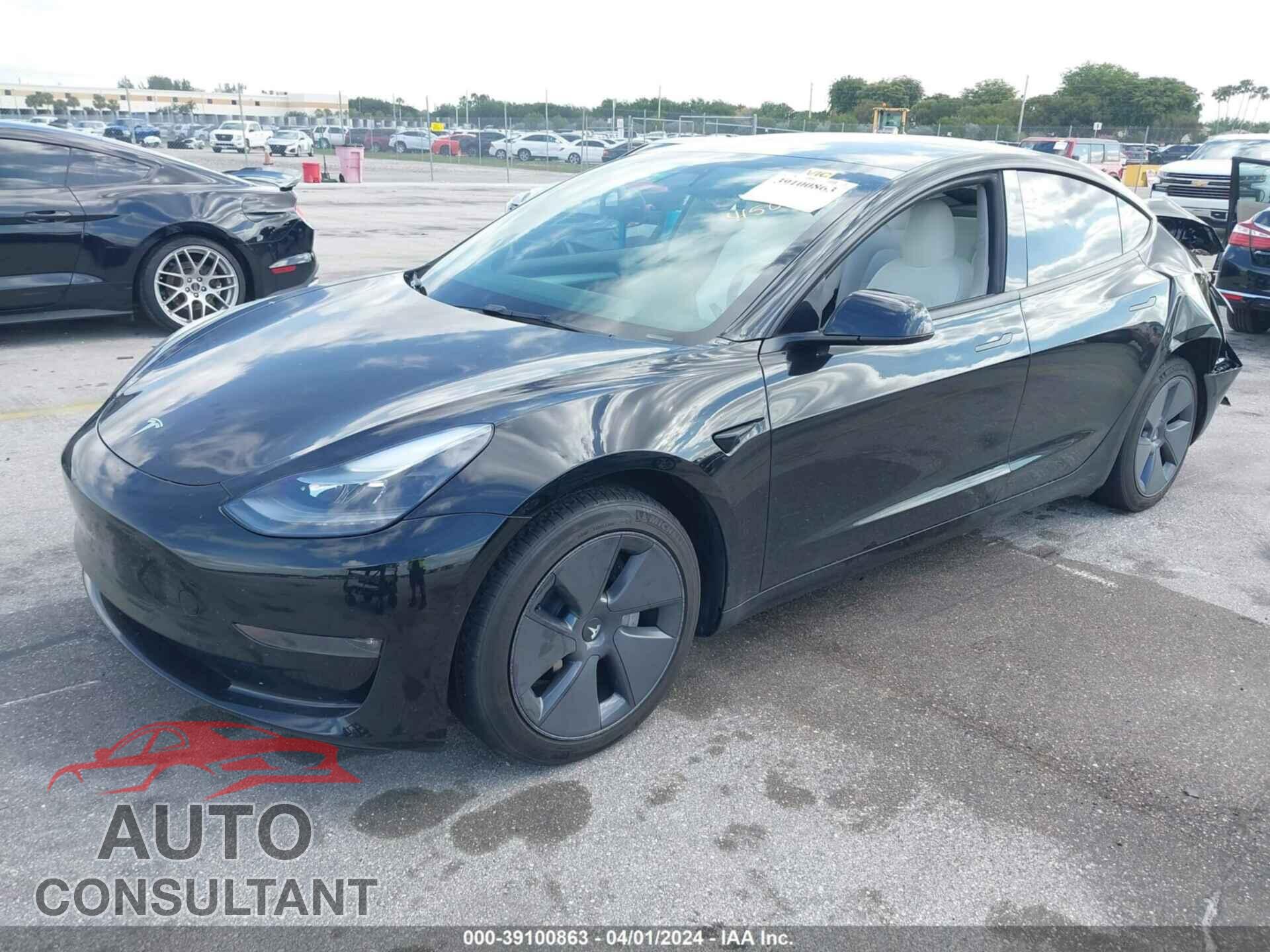 TESLA MODEL 3 2022 - 5YJ3E1EB6NF102331