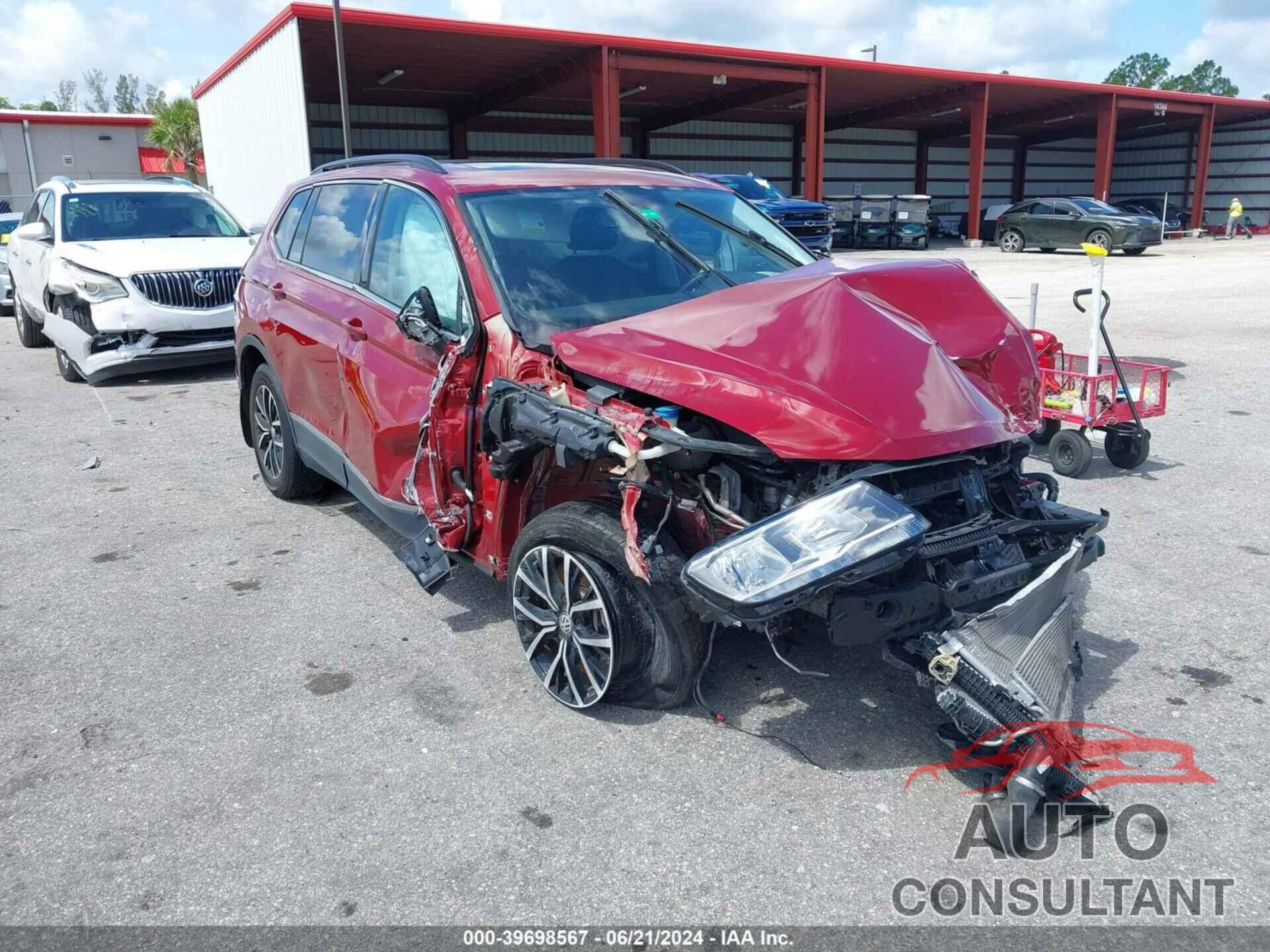 VOLKSWAGEN TIGUAN 2021 - 3VV3B7AX2MM032142