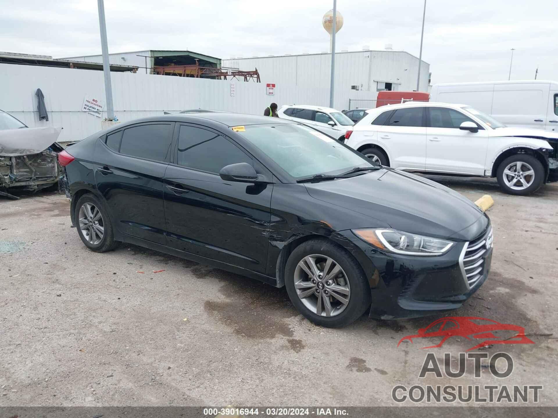 HYUNDAI ELANTRA 2018 - 5NPD84LF7JH357875