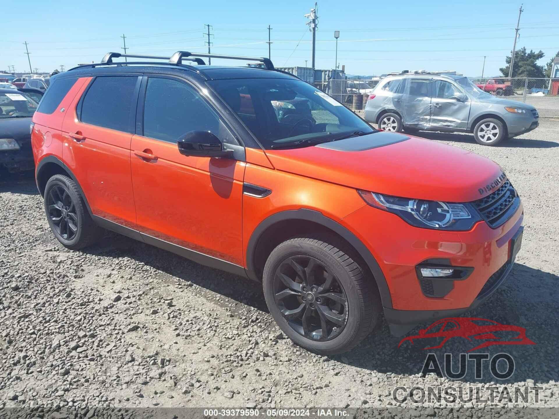 LAND ROVER DISCOVERY SPORT 2016 - SALCR2BG3GH592653