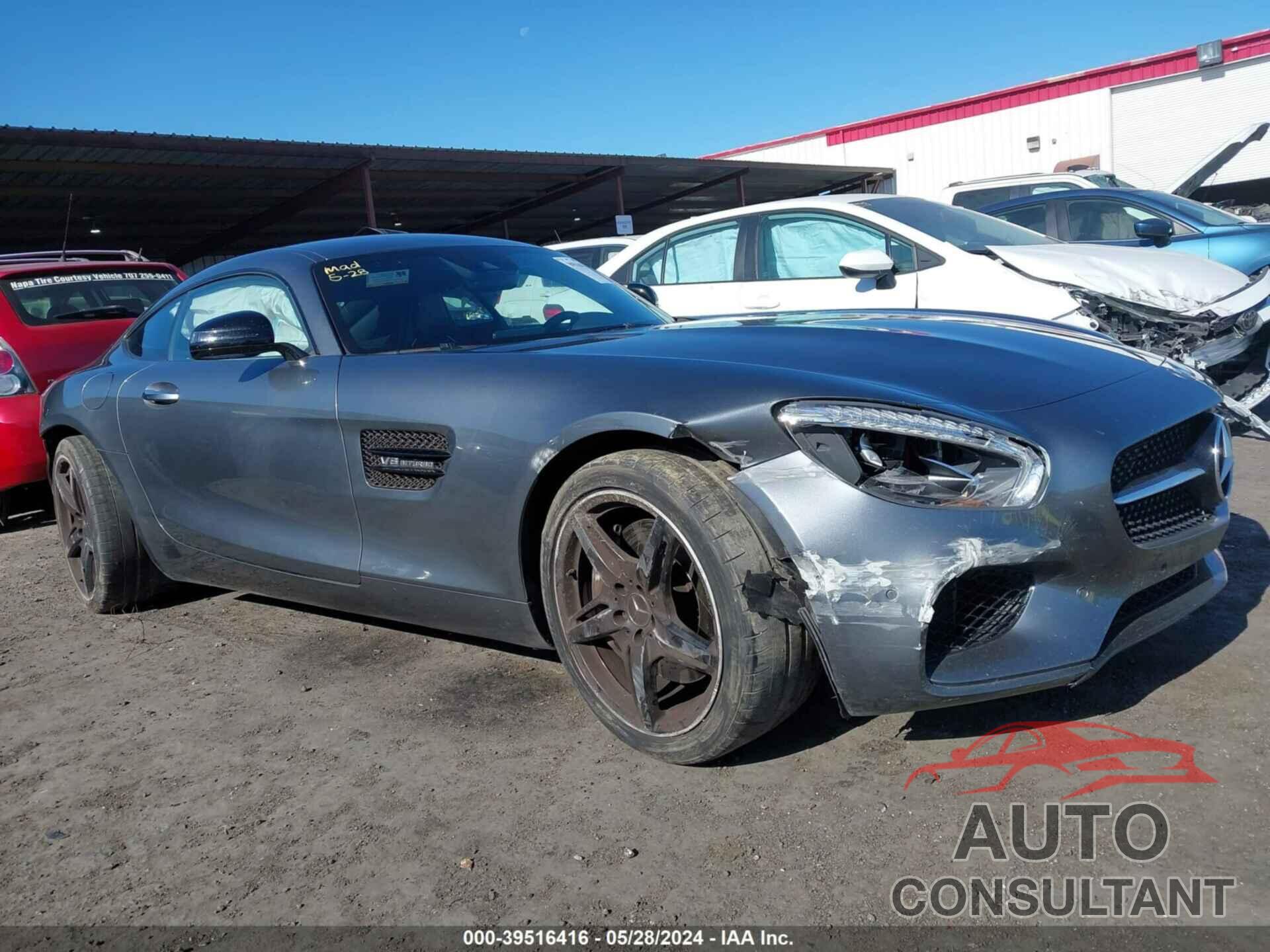 MERCEDES-BENZ AMG GT 2017 - WDDYJ7HA2HA011115