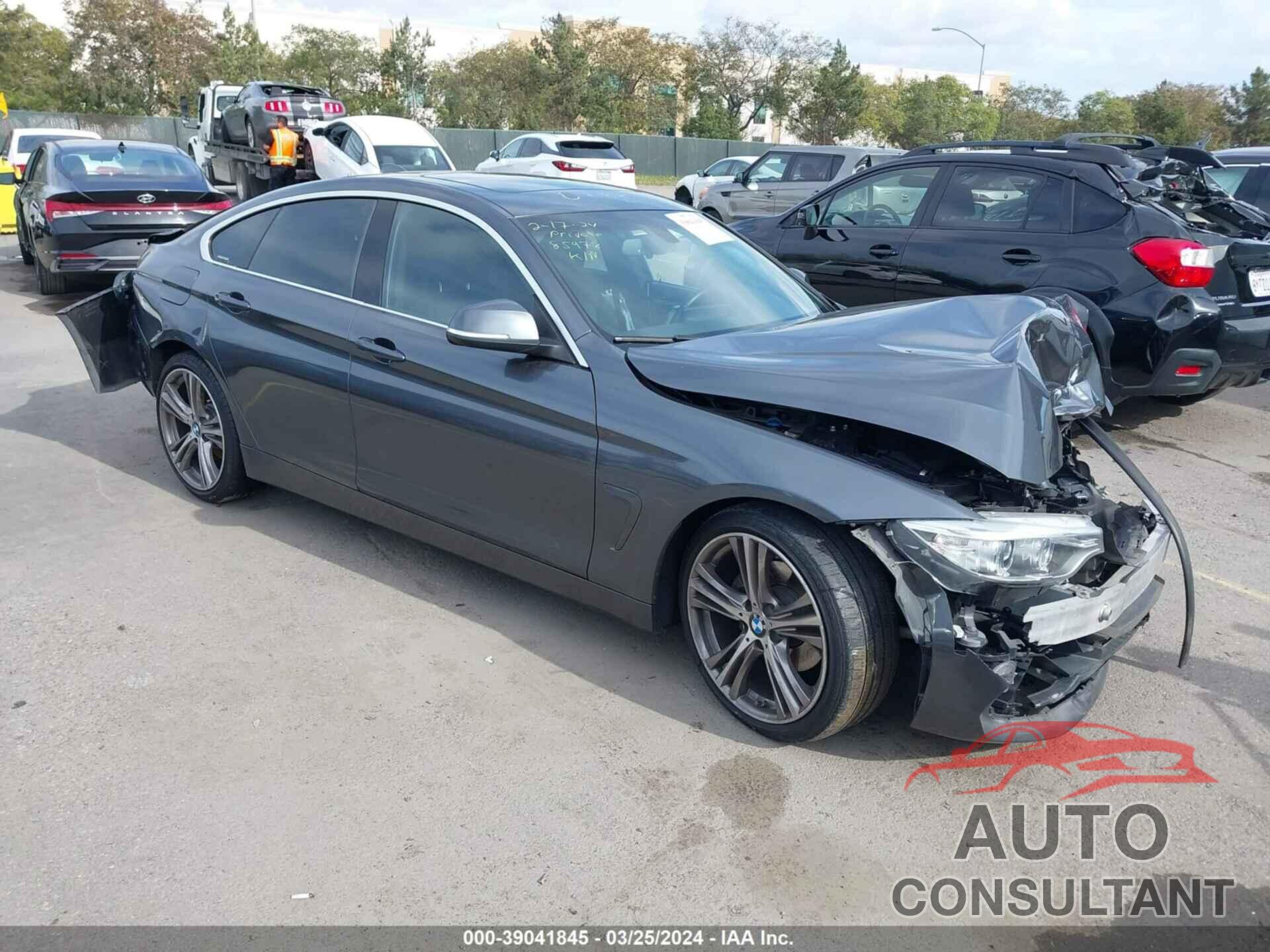 BMW 430I 2017 - WBA4F7C56HG785978